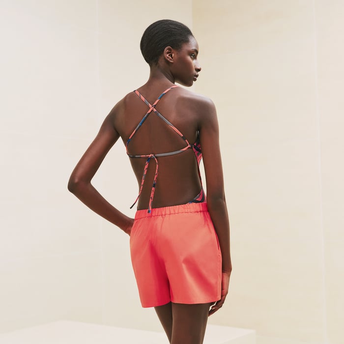 Rouge Cinétique Beach Shorts