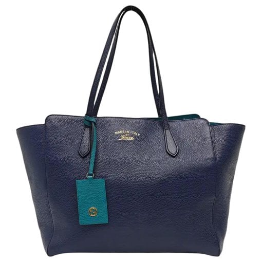 Swing leather handbag