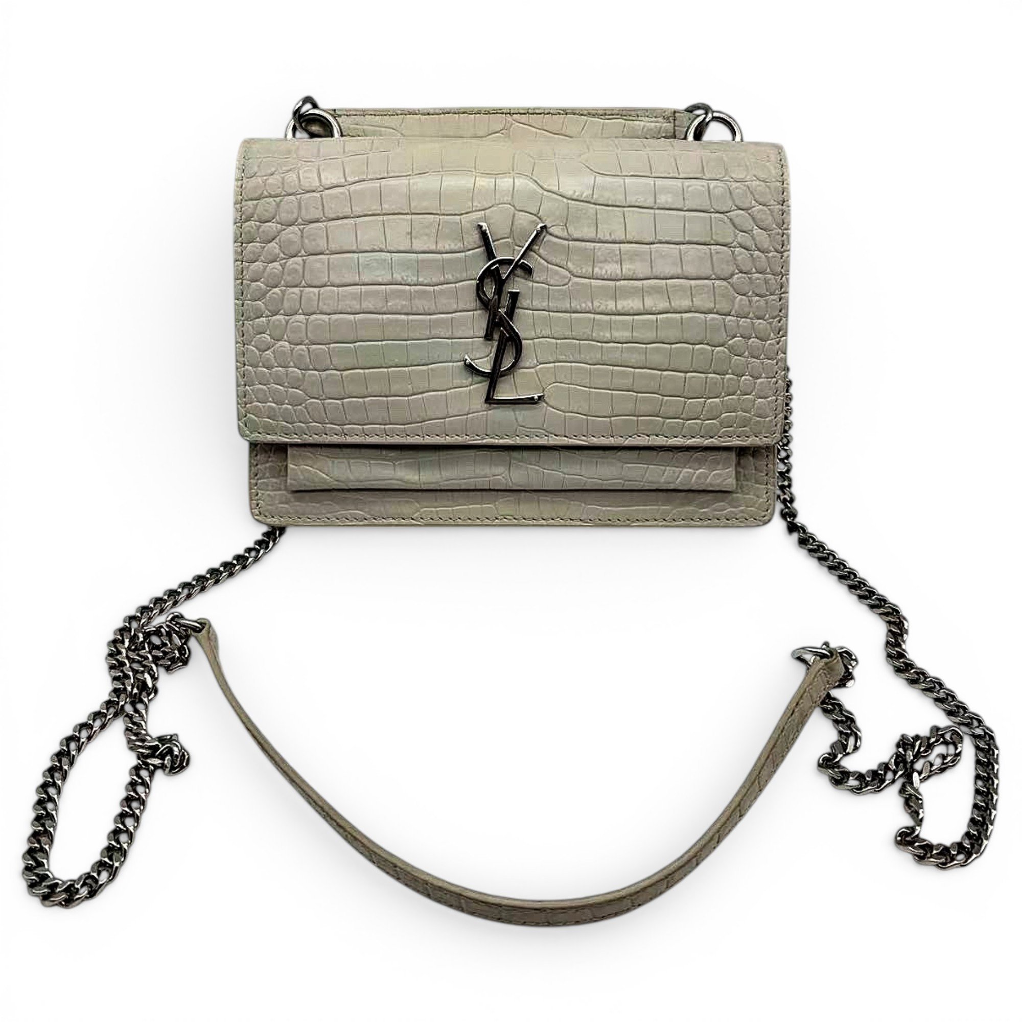 Sunset leather handbag