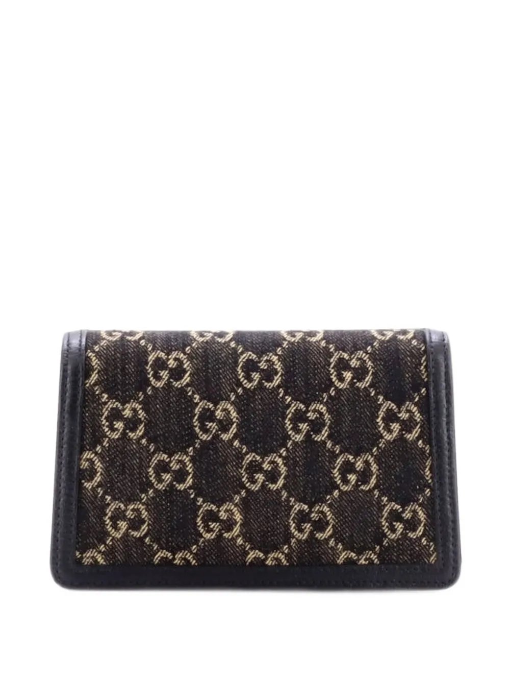 Dionysus Bag GG Denim Super Mini crossbody bag