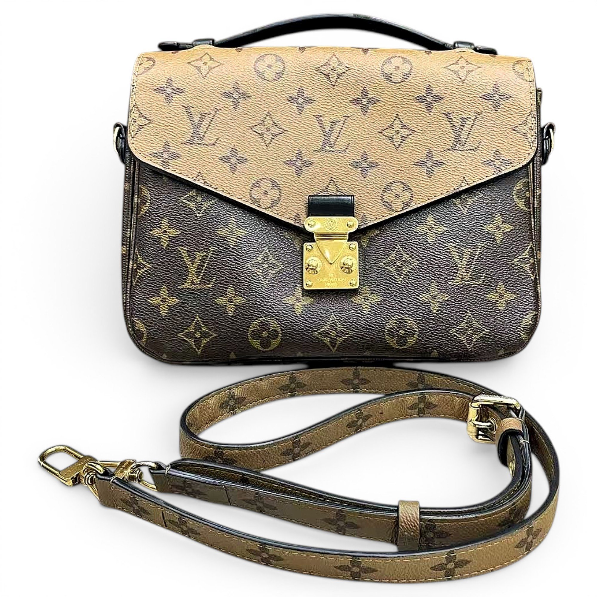 Metis leather handbag