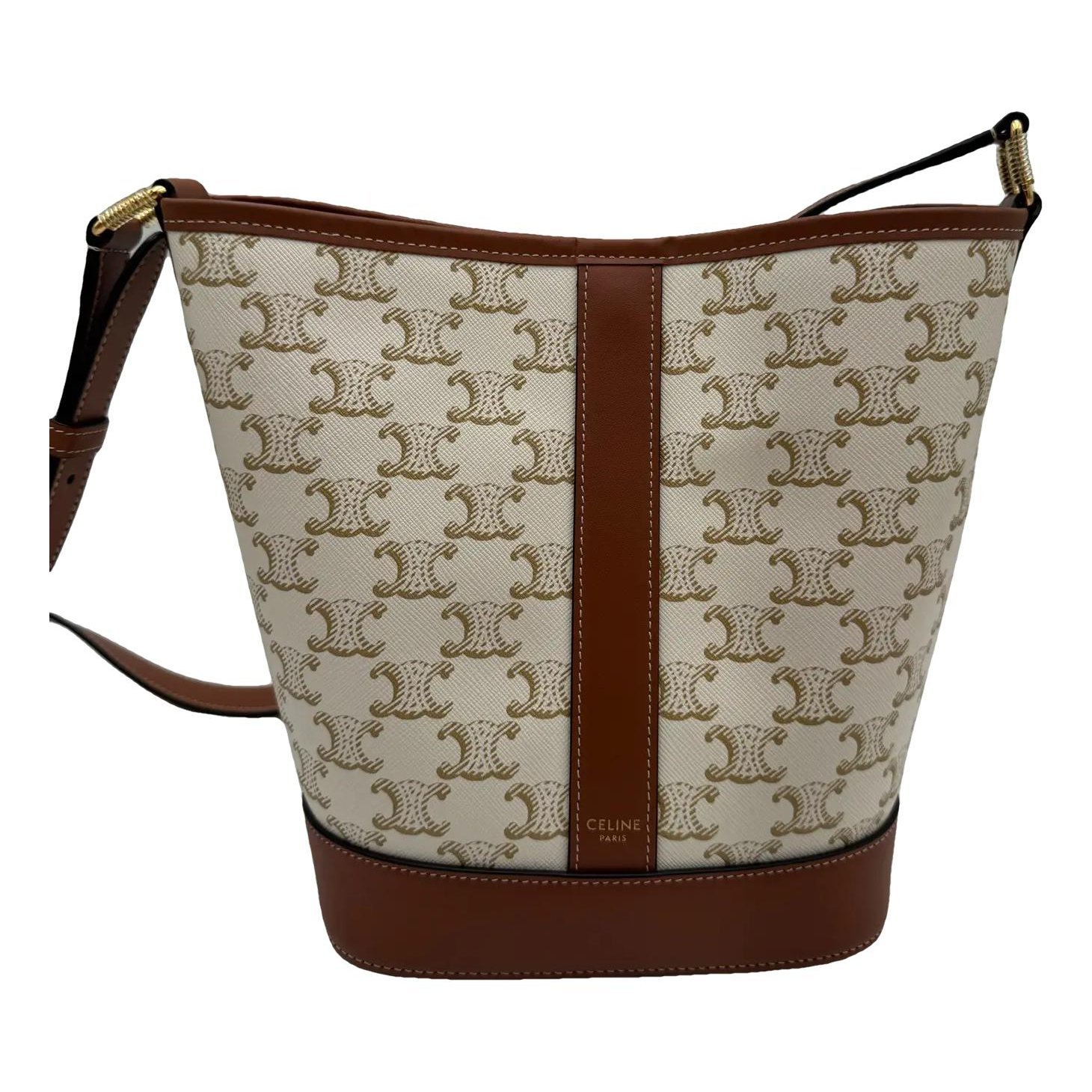 SAC SEAU leather crossbody bag
