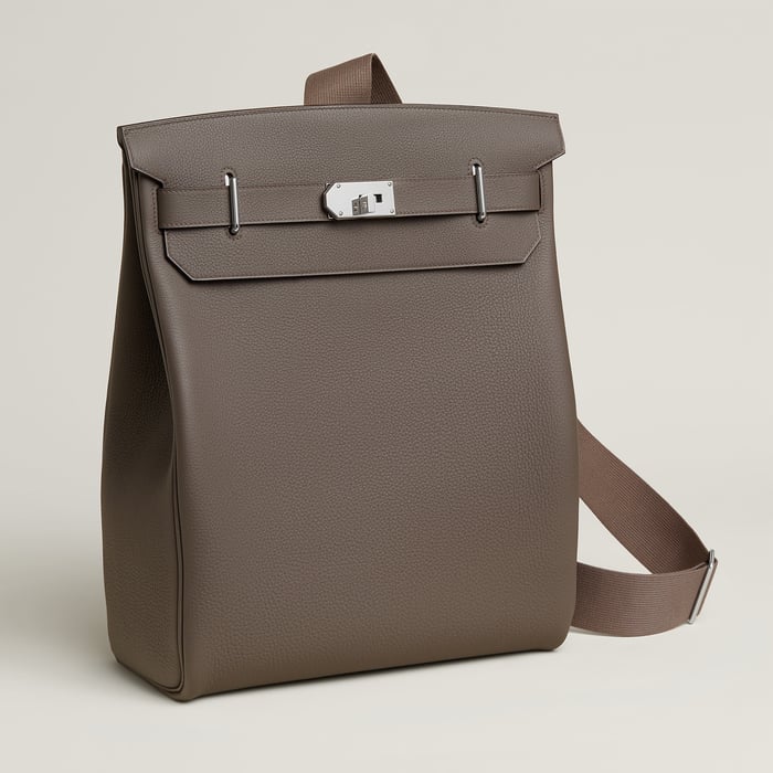 Gris Étain Hac a Dos Maxi Backpack