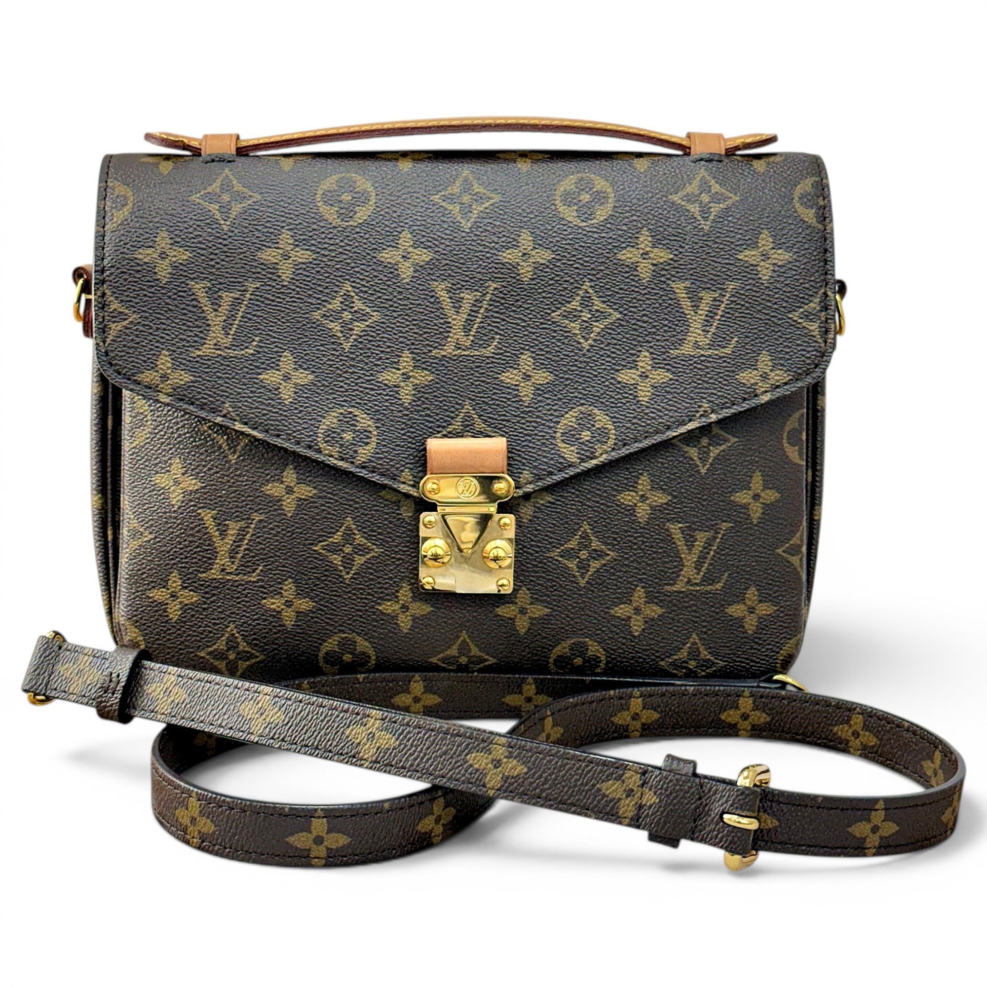 Metis leather handbag