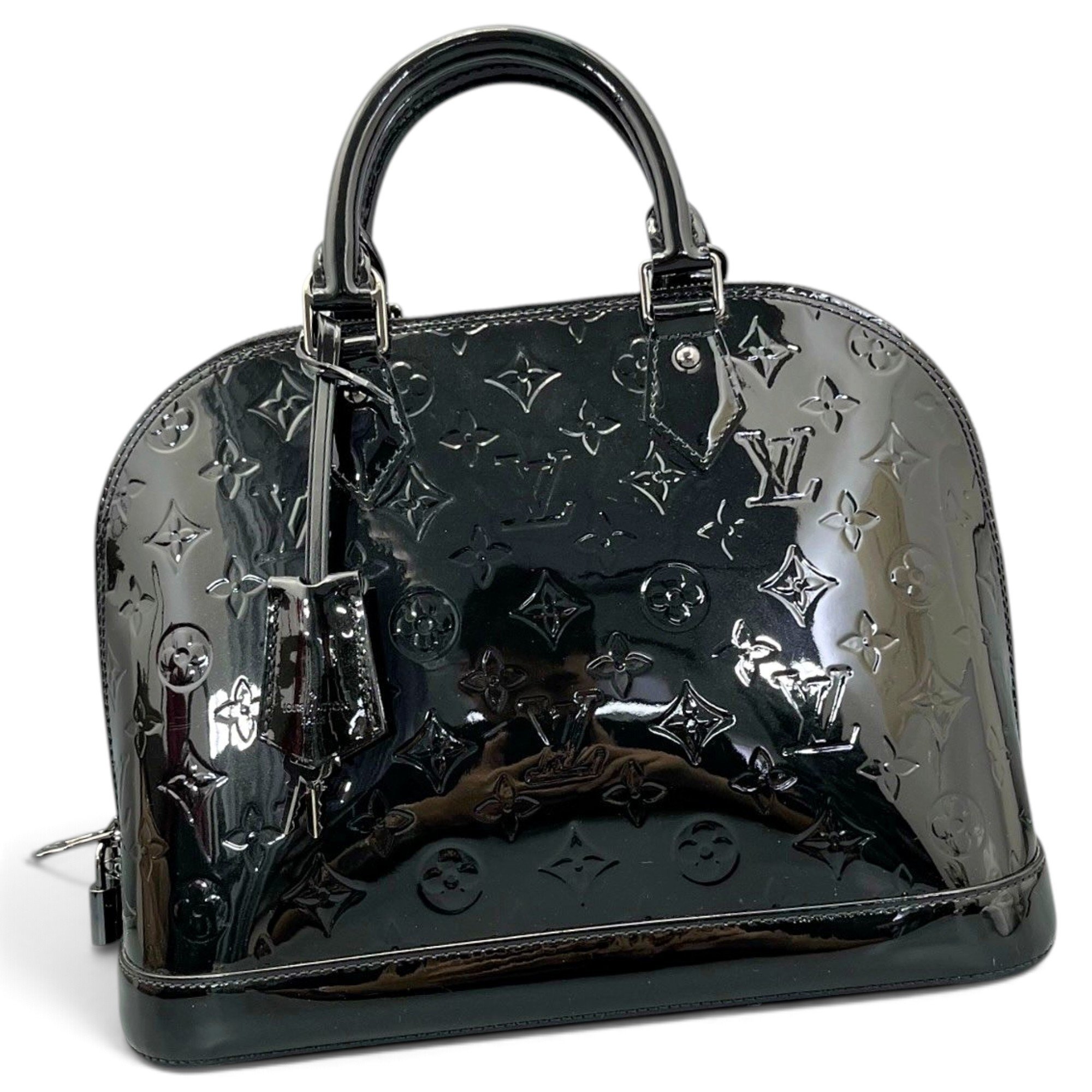 Alma patent leather handbag