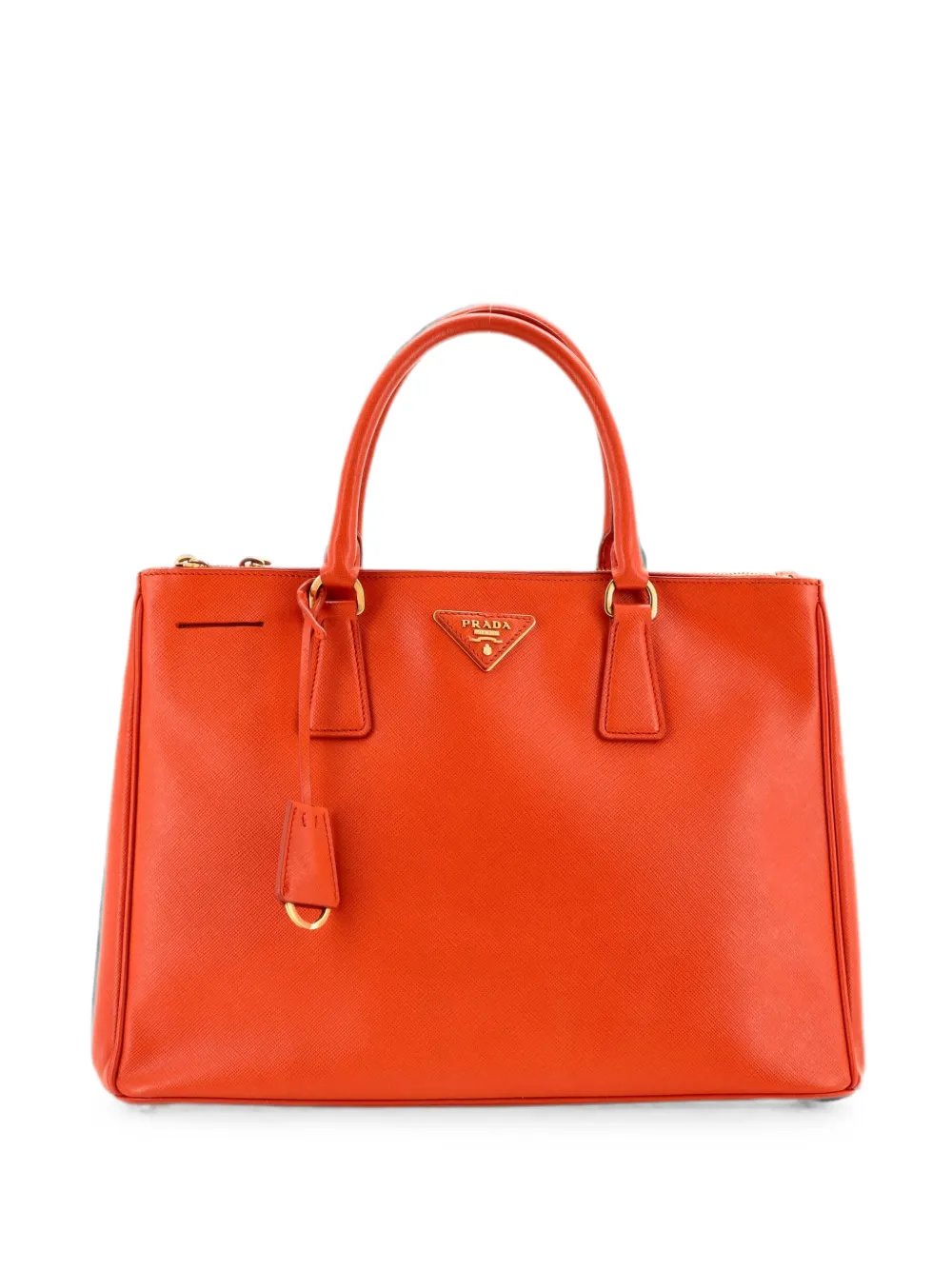 Double Zip Lux Saffiano Leather Medium tote bag