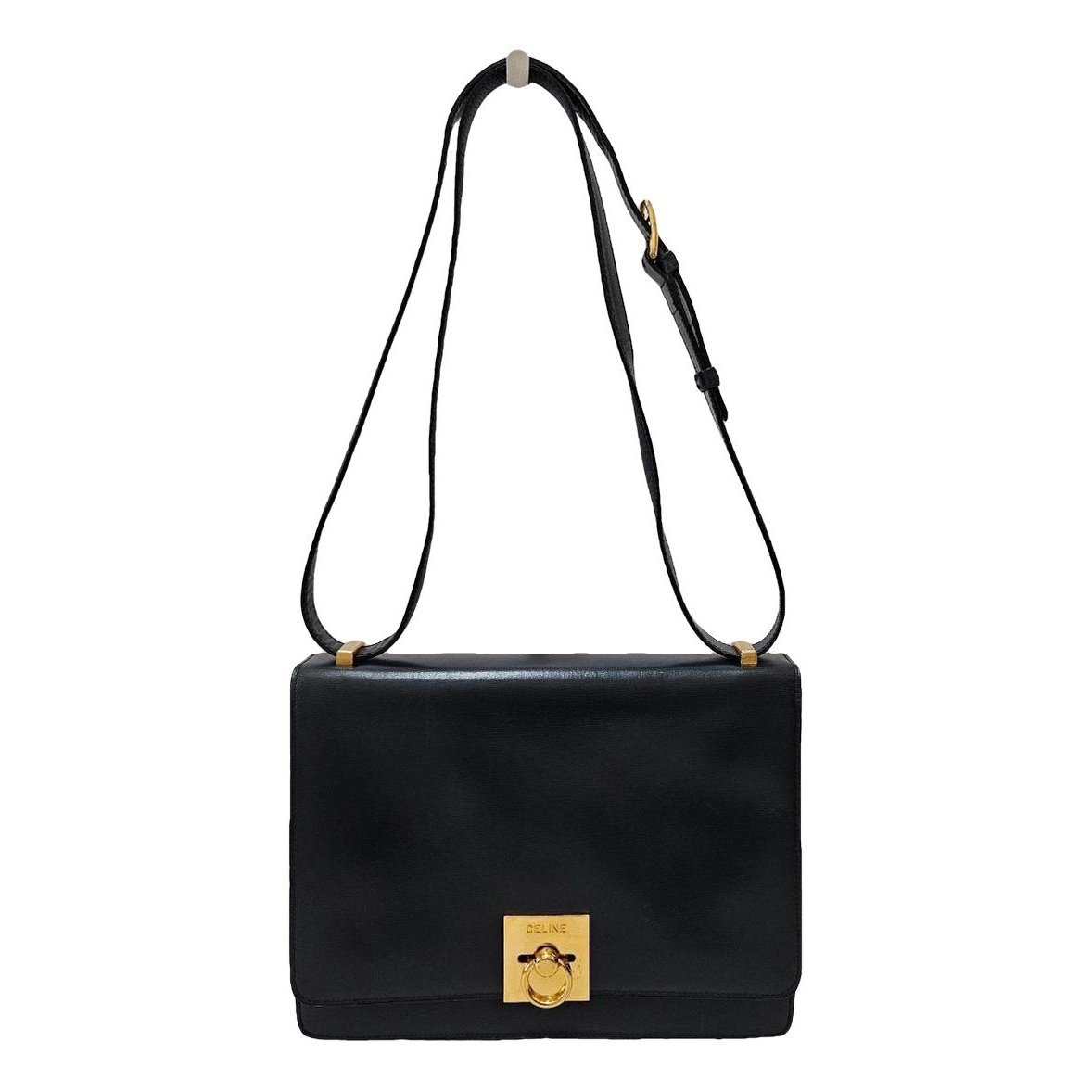 Classic leather crossbody bag