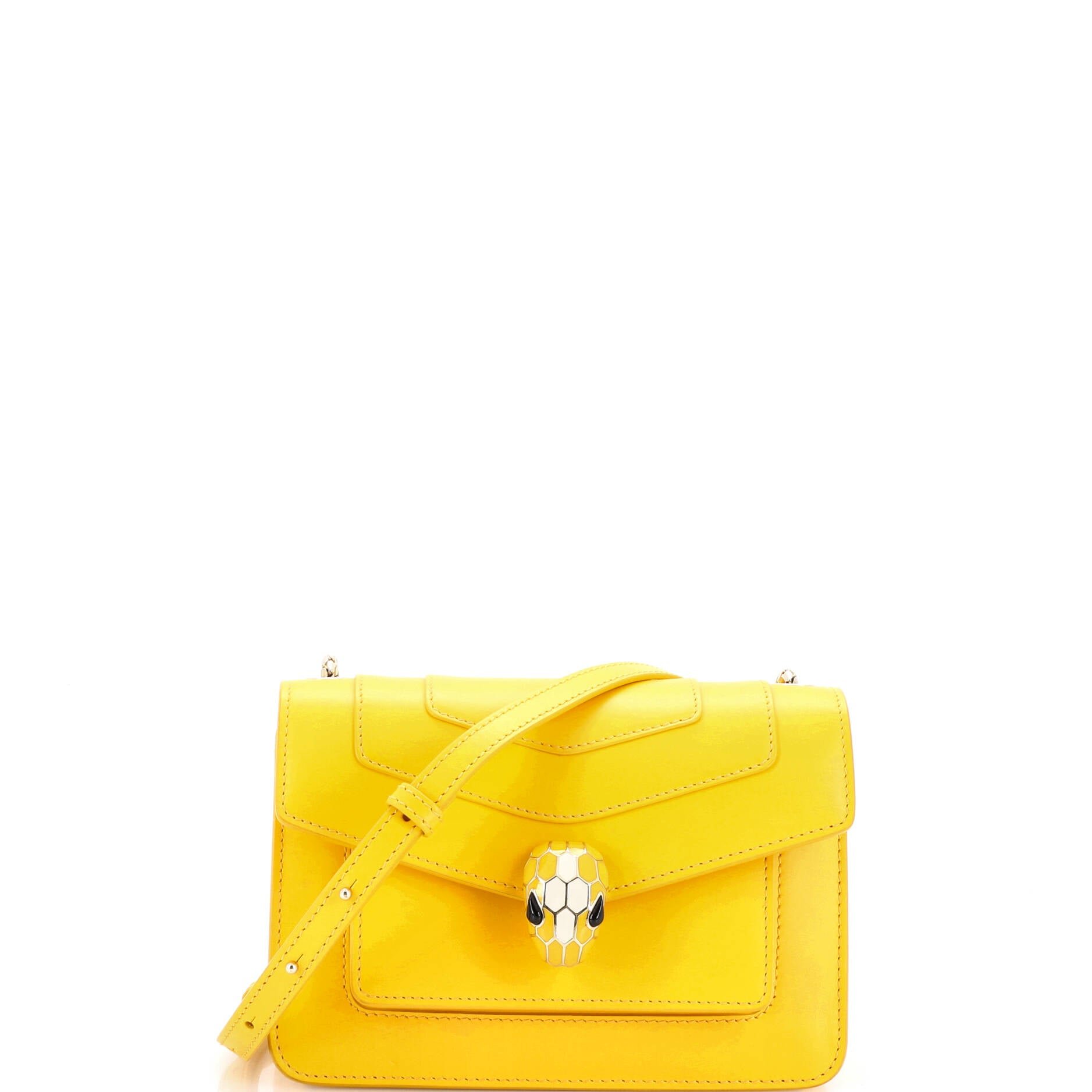 Bvlgari Serpenti Crossbody Bag Leather Small