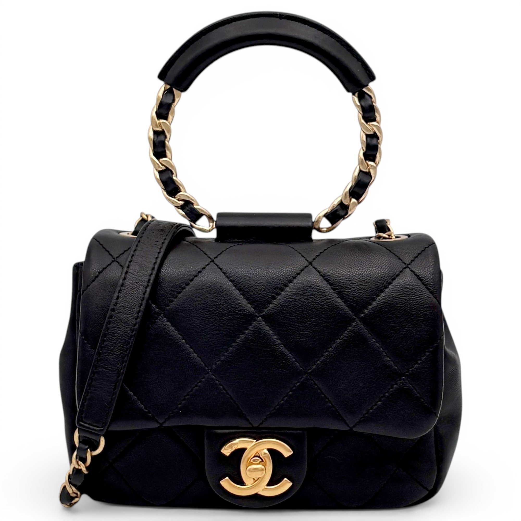 Leather handbag