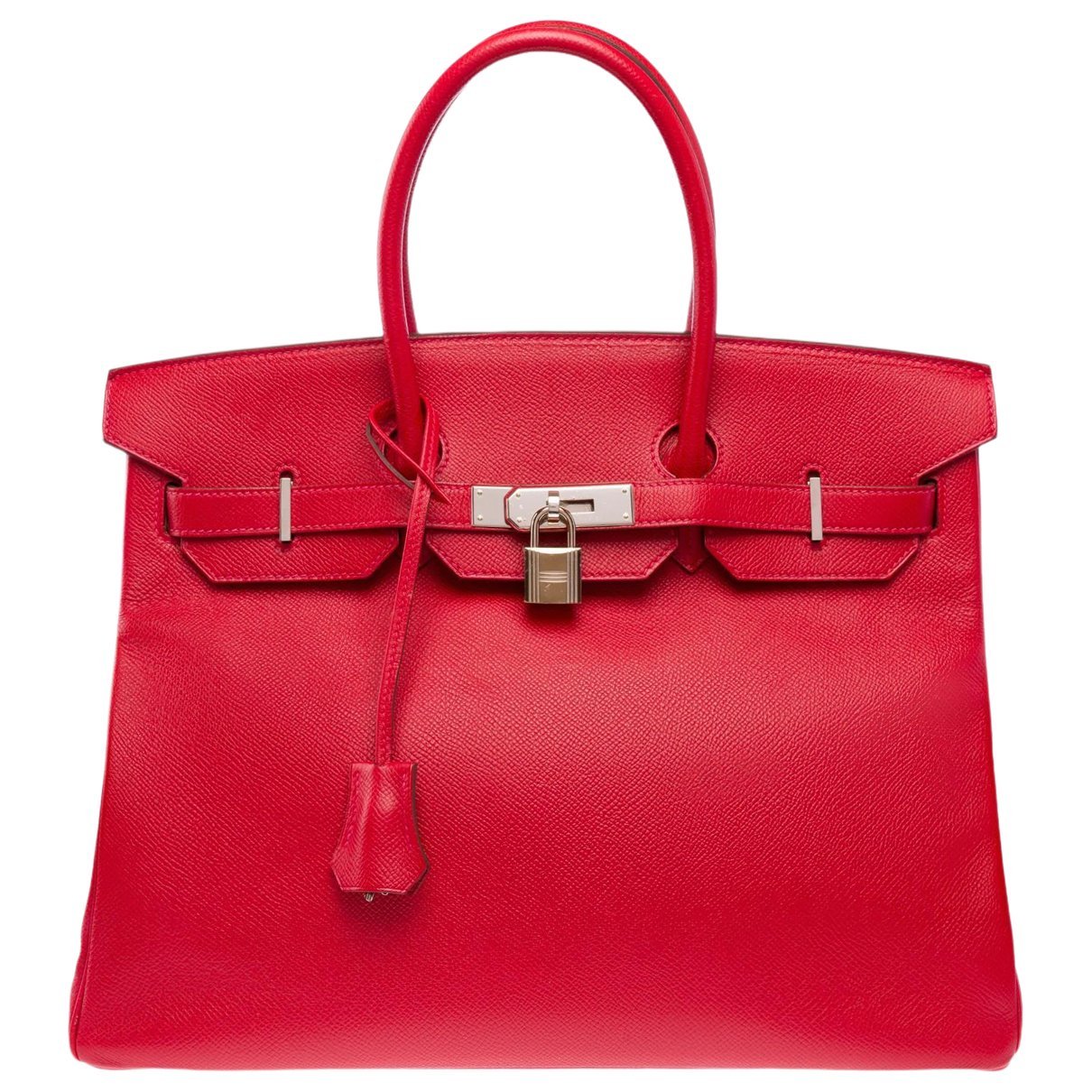 Birkin 35 leather handbag