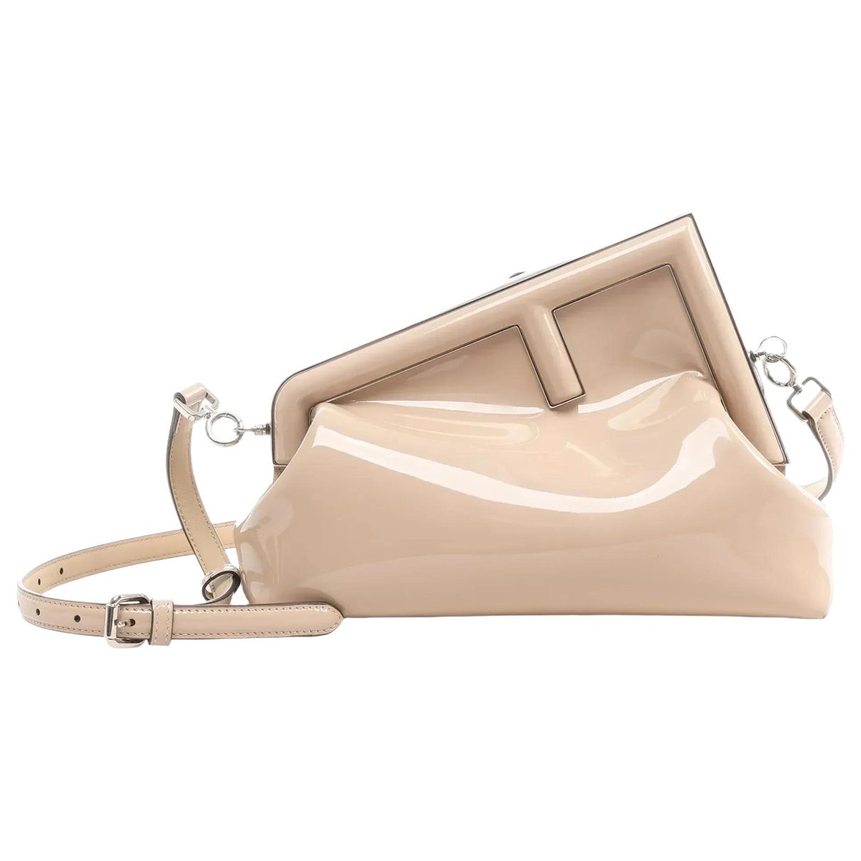 First patent leather bag