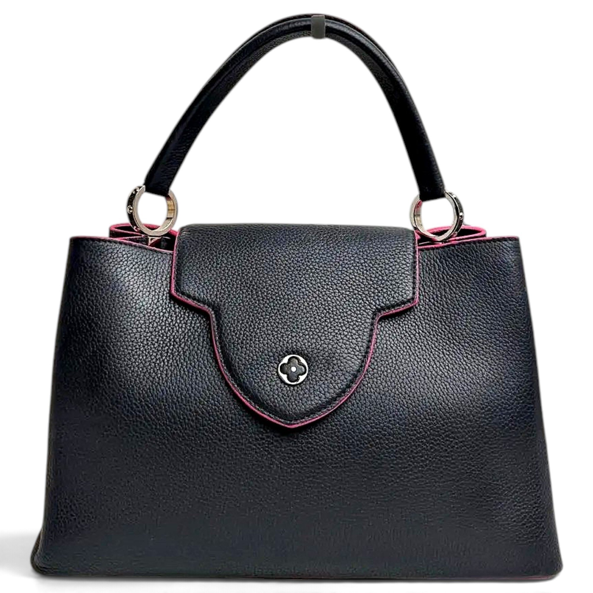 Capucines leather handbag