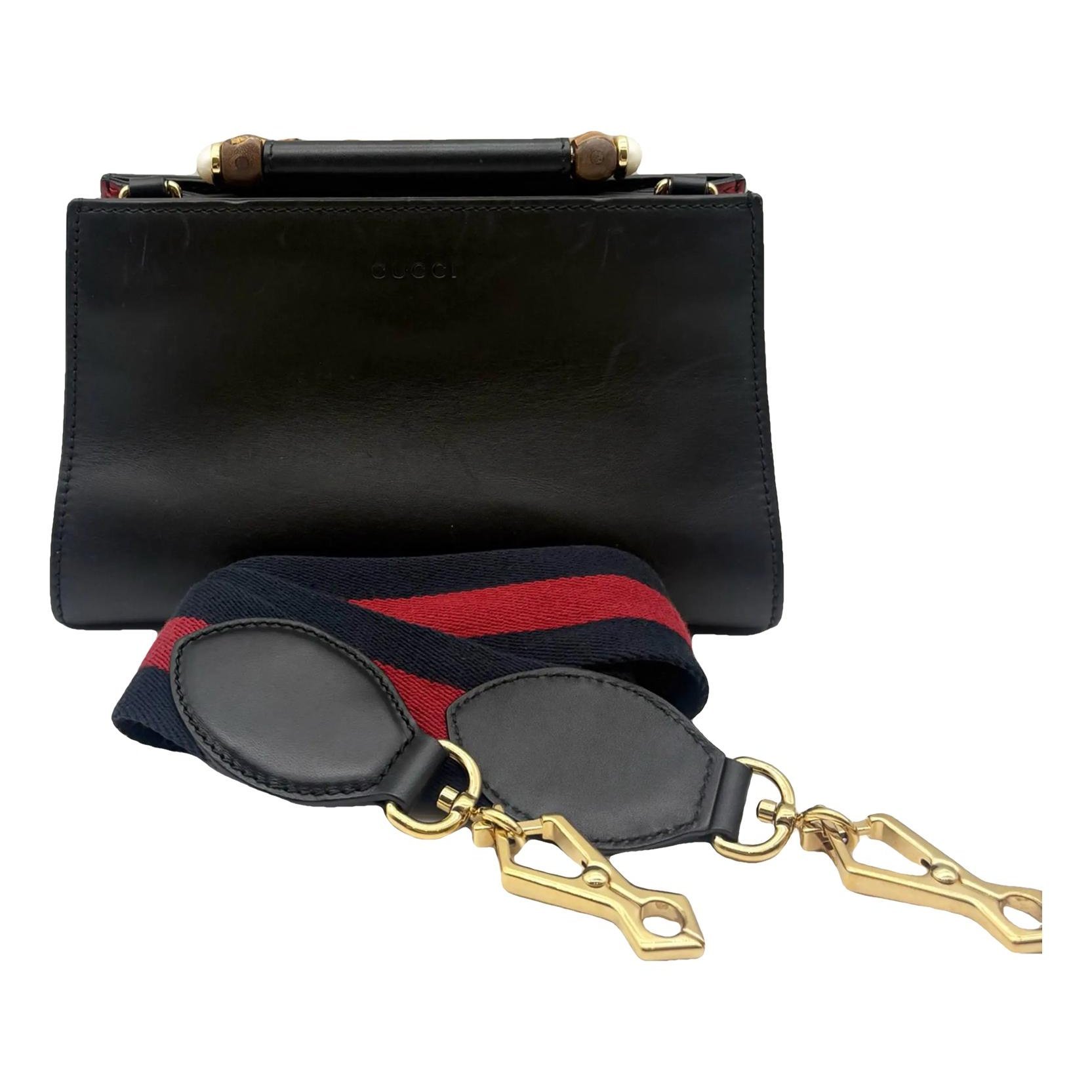 Nymphaea leather crossbody bag