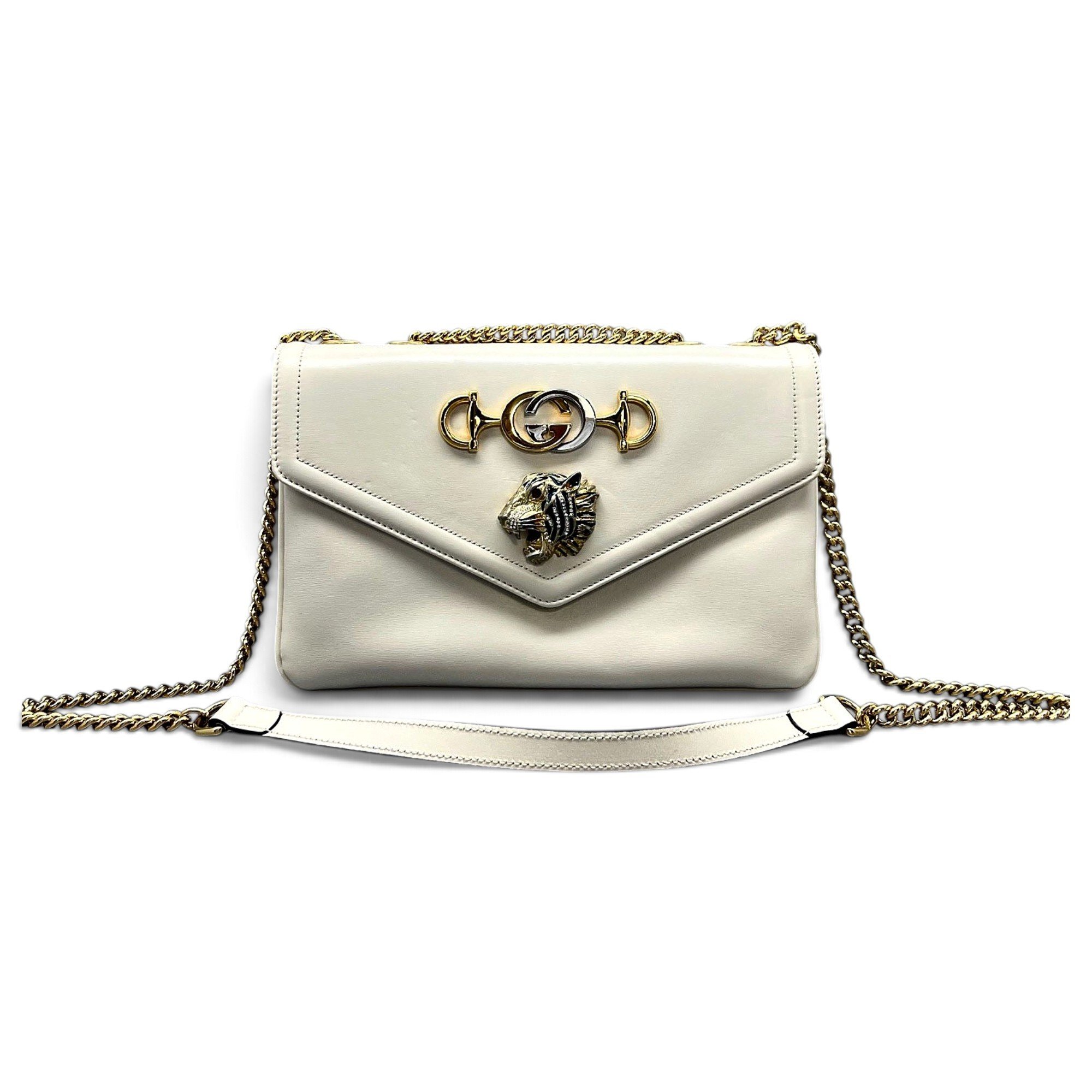 Rajah leather crossbody bag
