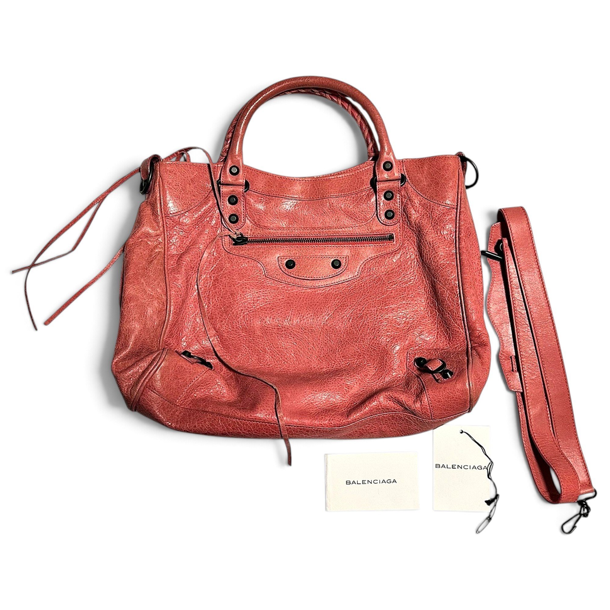 Balenciaga City leather handbag