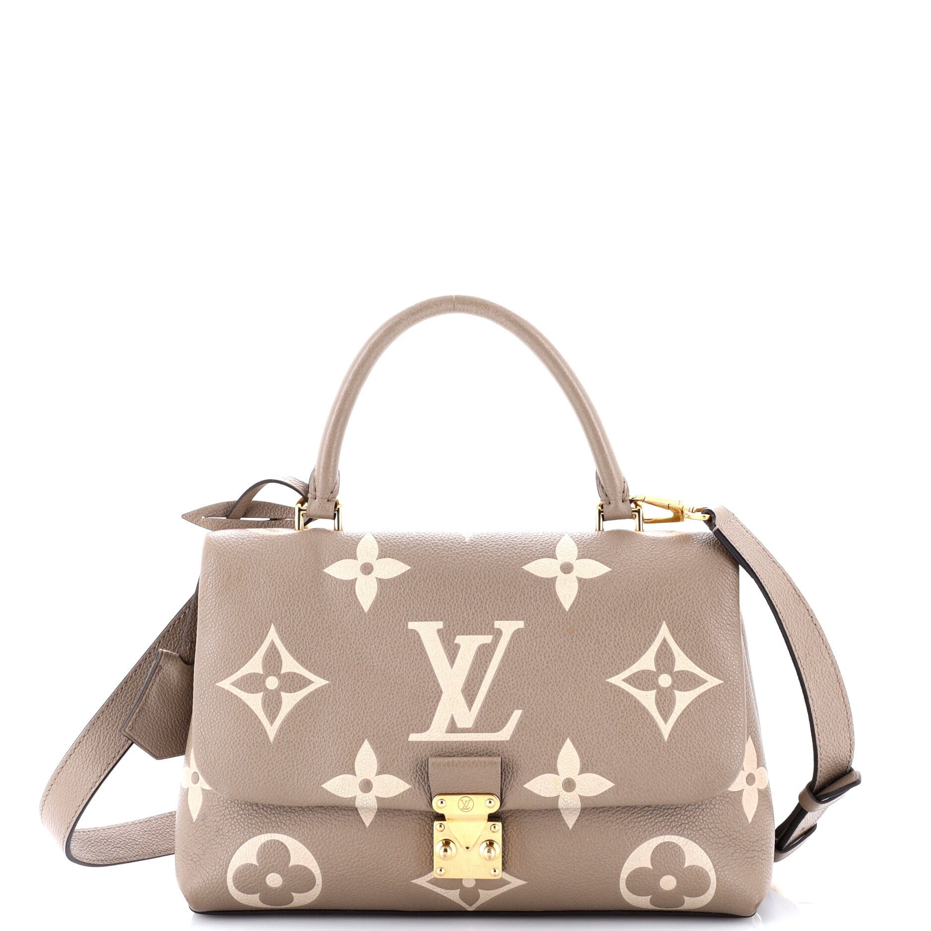 Madeleine Handbag Bicolor Monogram Empreinte Giant MM