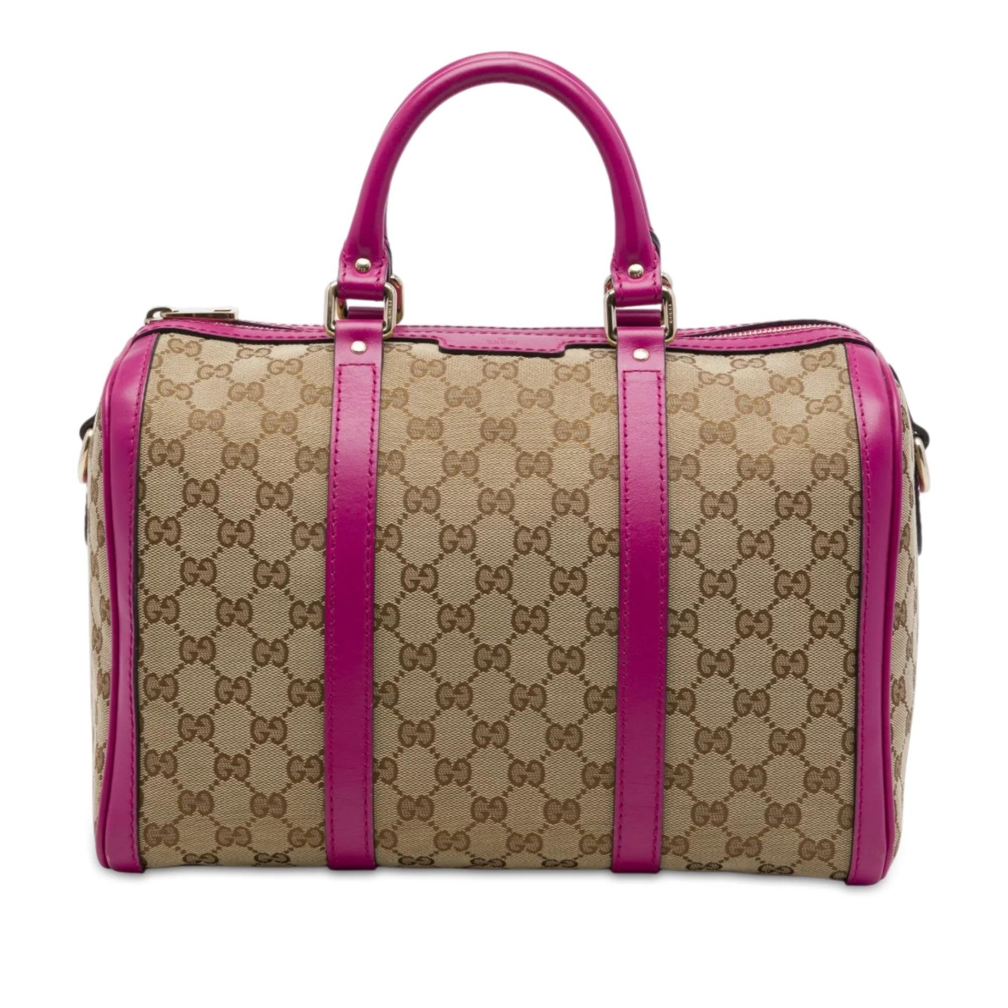 Boston leather handbag
