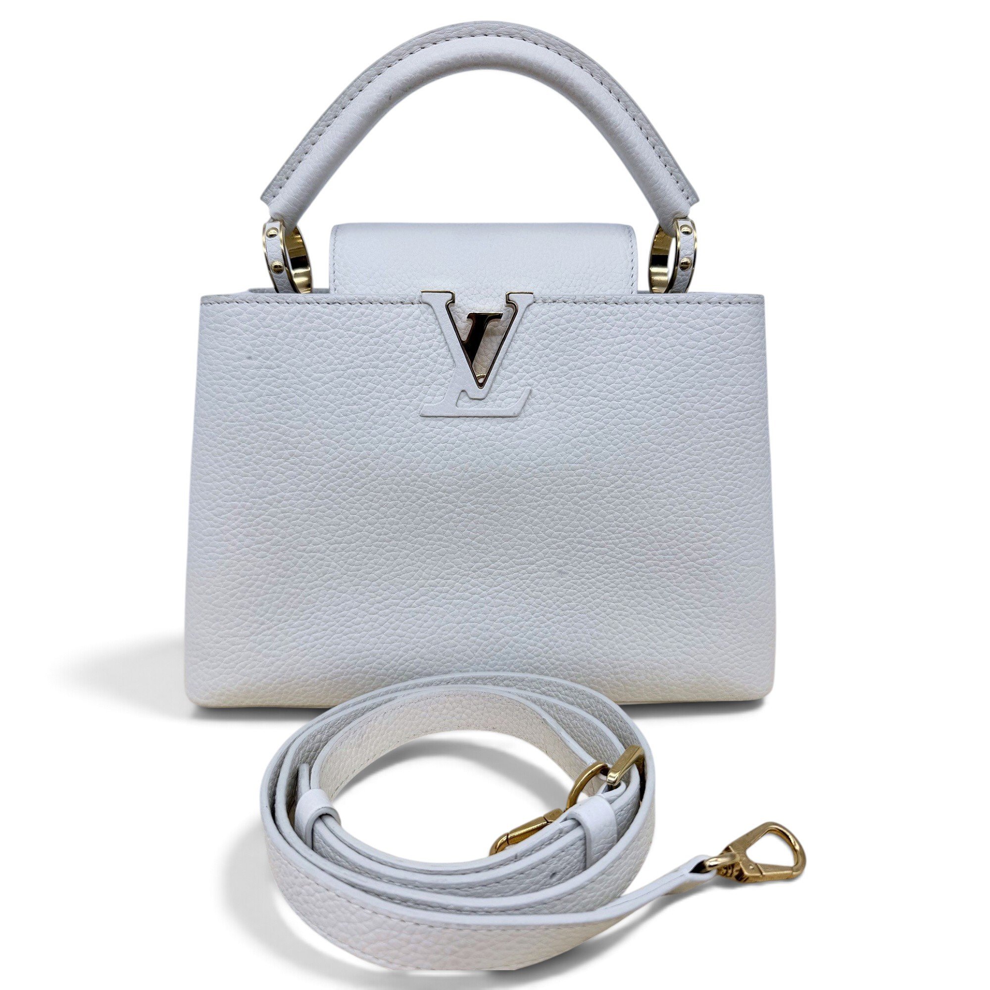 Capucines leather handbag