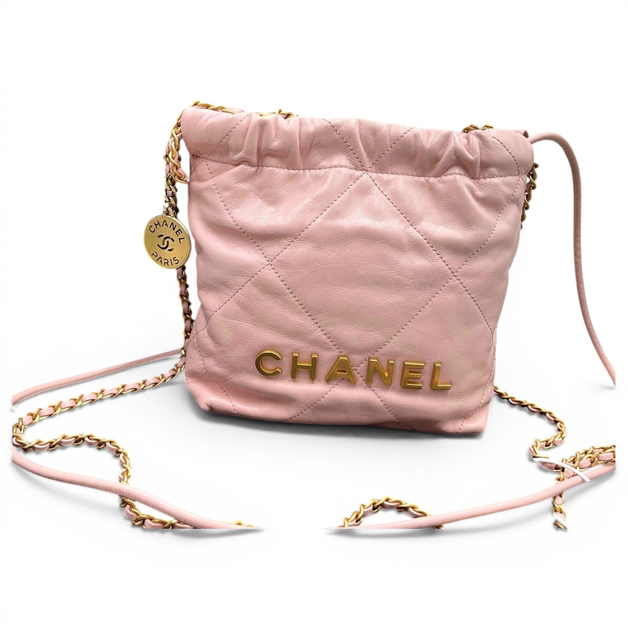 Chanel 22 leather handbag
