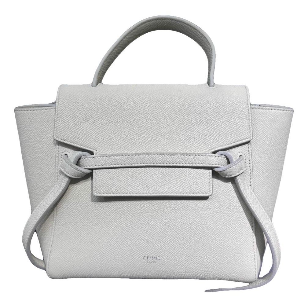Belt leather handbag