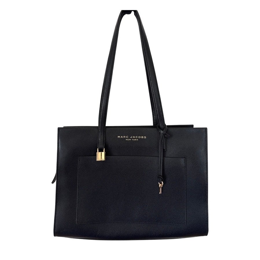 Leather tote
