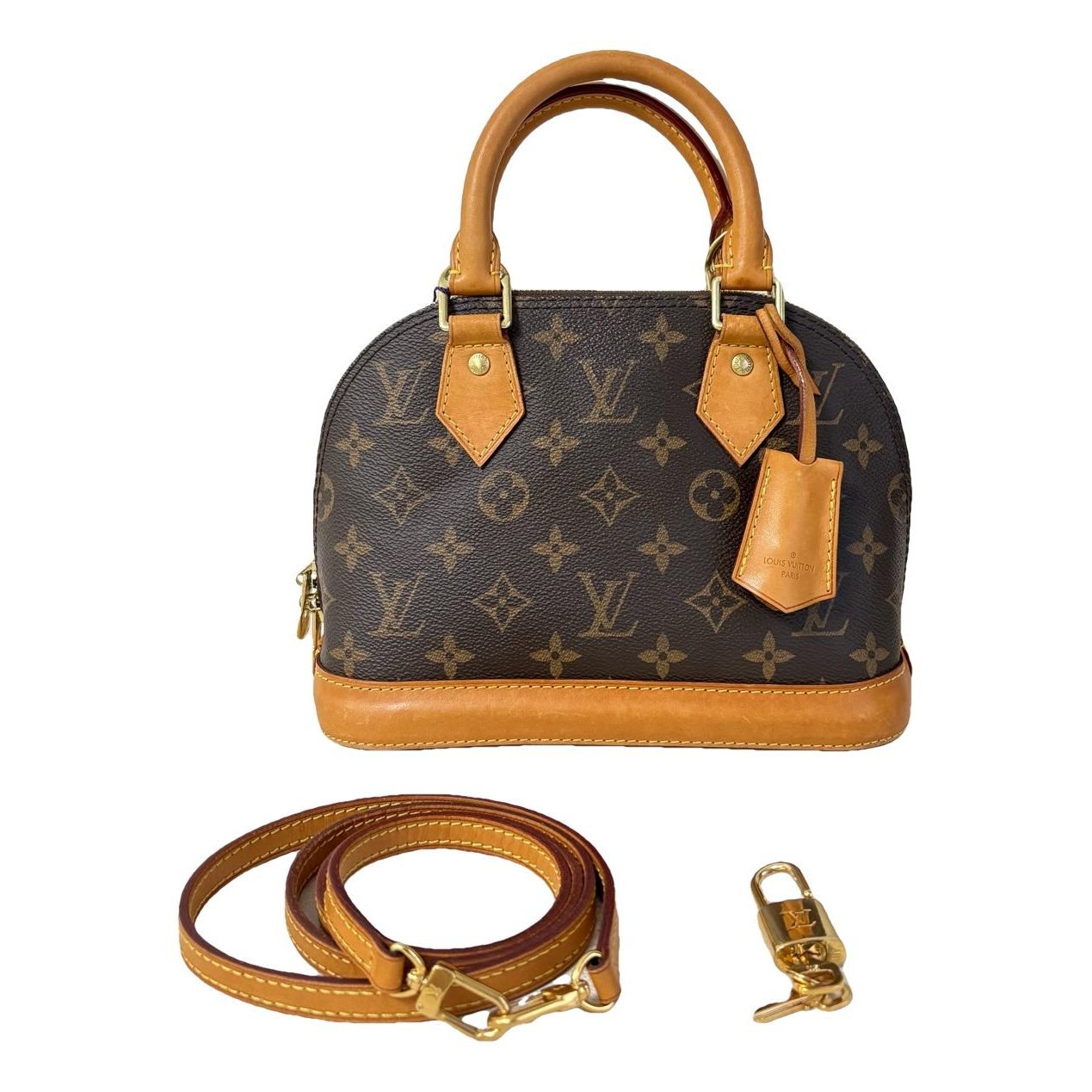 Alma BB leather handbag
