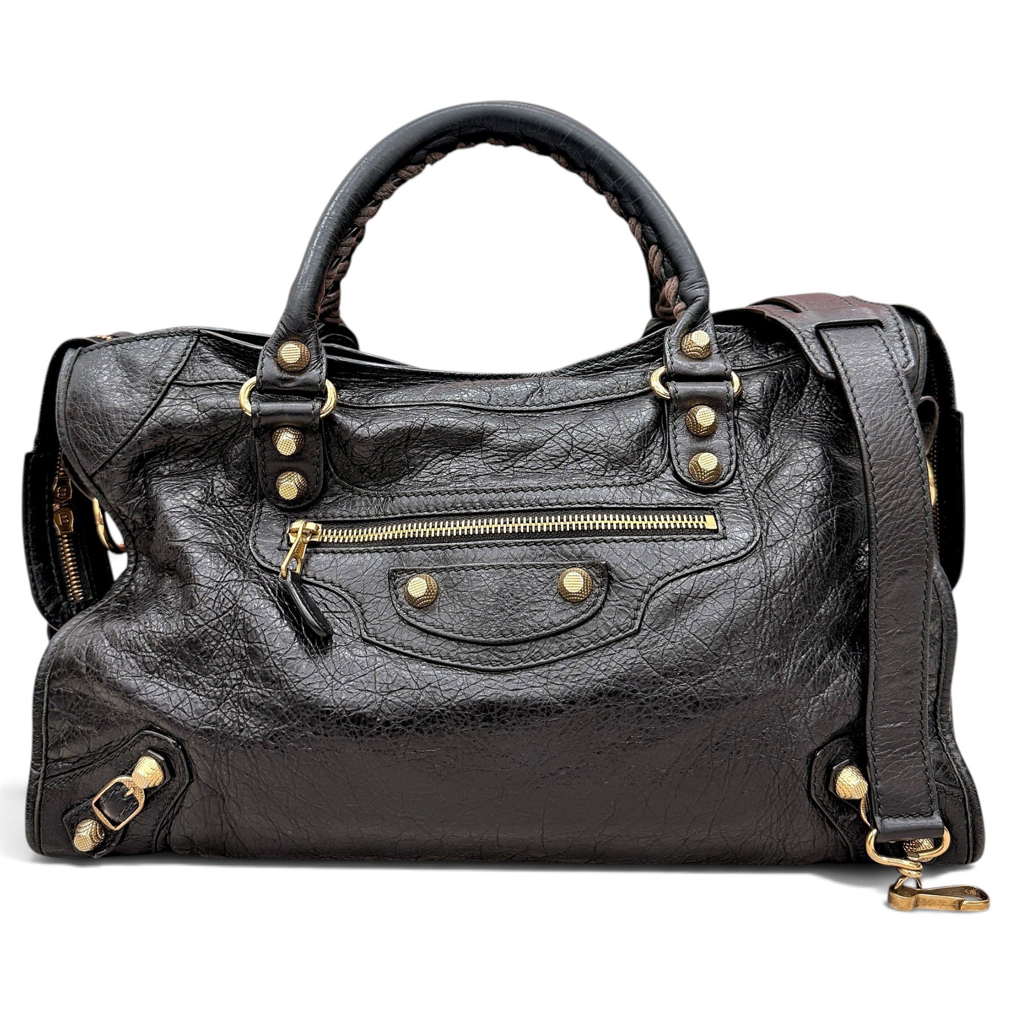 Balenciaga City leather handbag