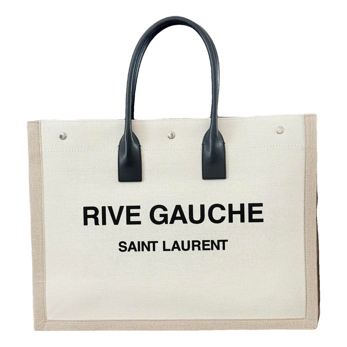 Rive Gauche cloth handbag