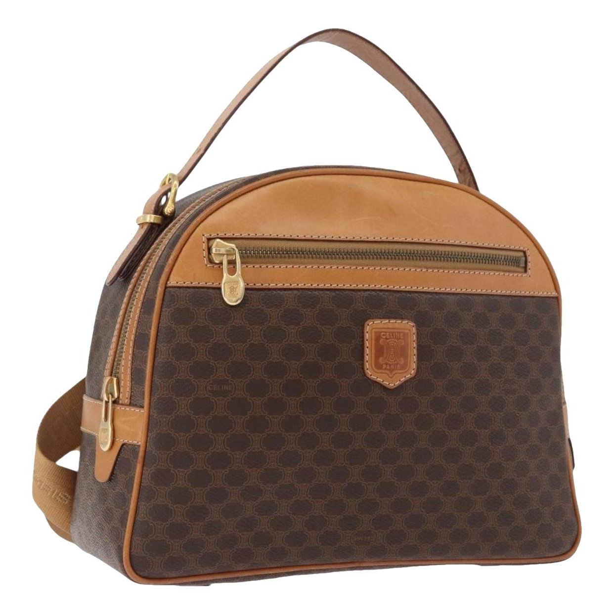 Leather backpack