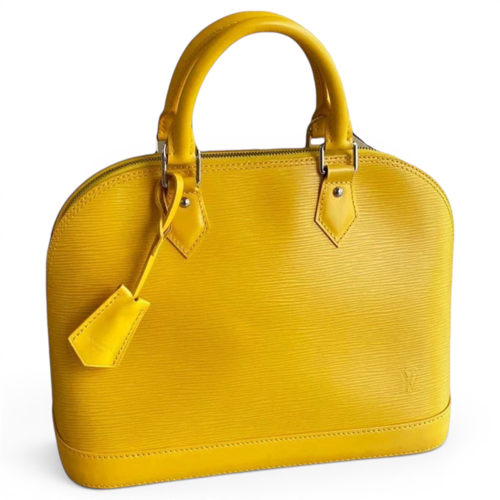 Alma leather handbag