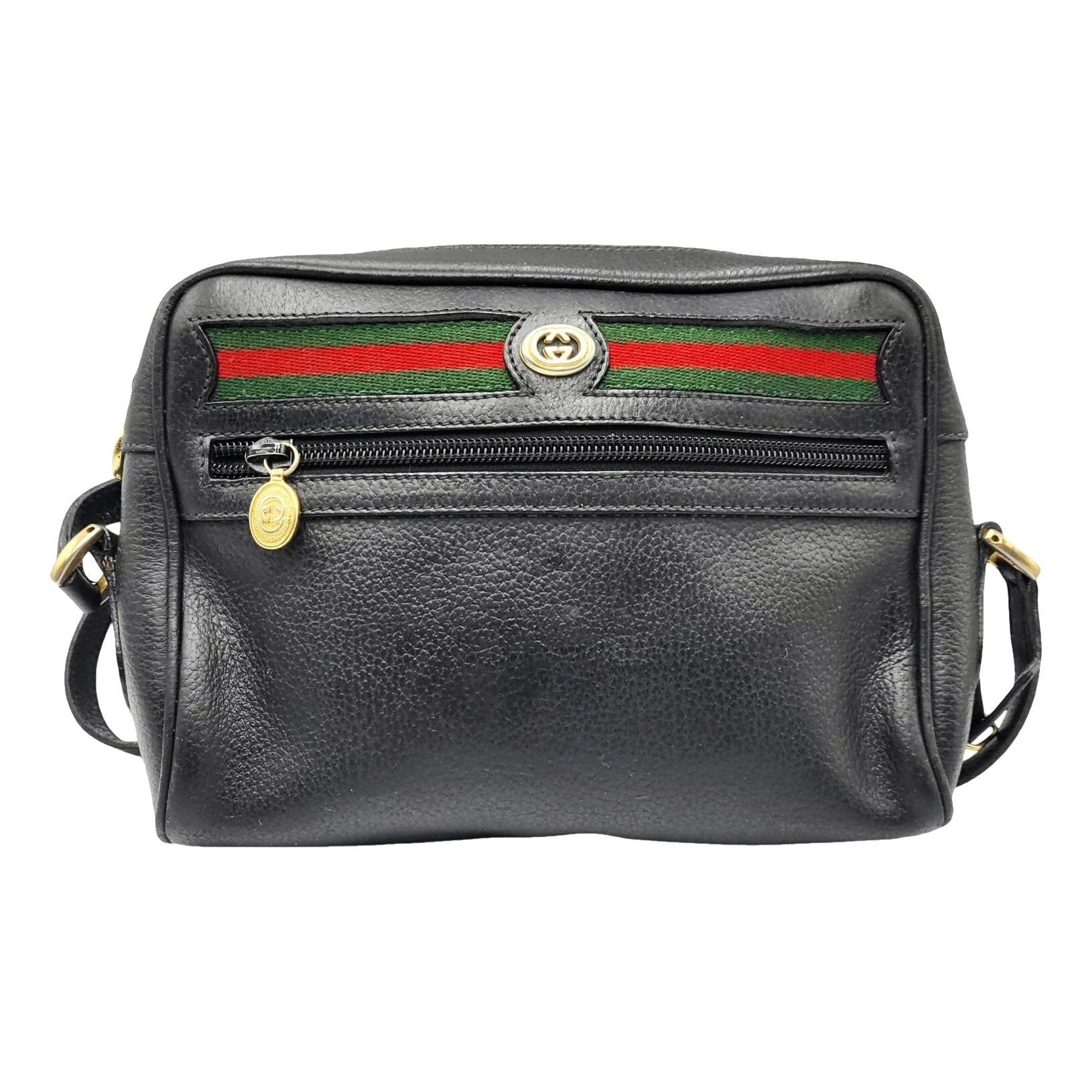 Ophidia leather handbag