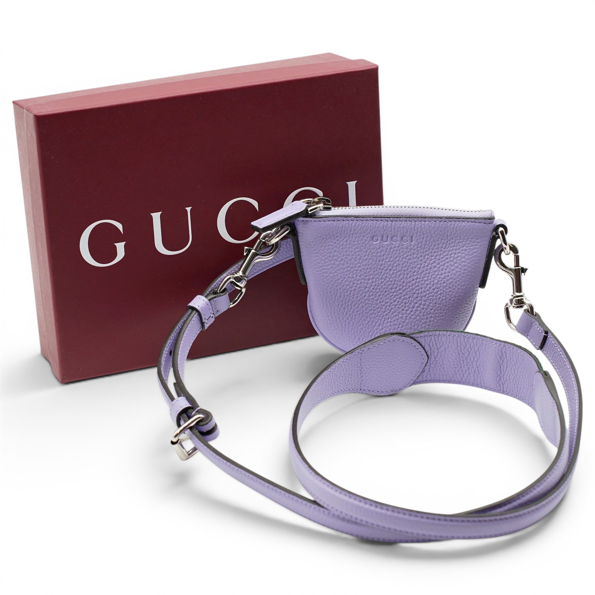 Leather crossbody bag