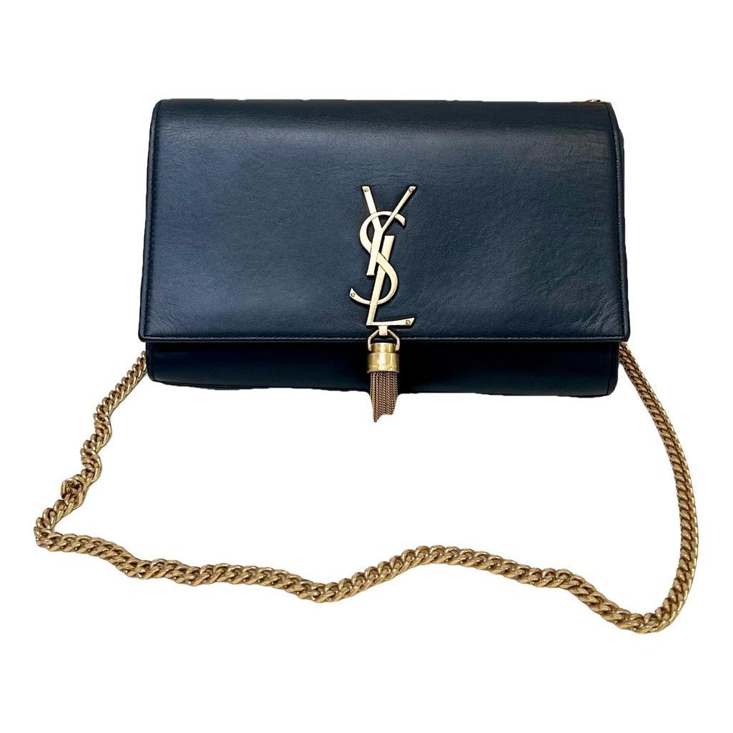 Pompom Kate leather handbag