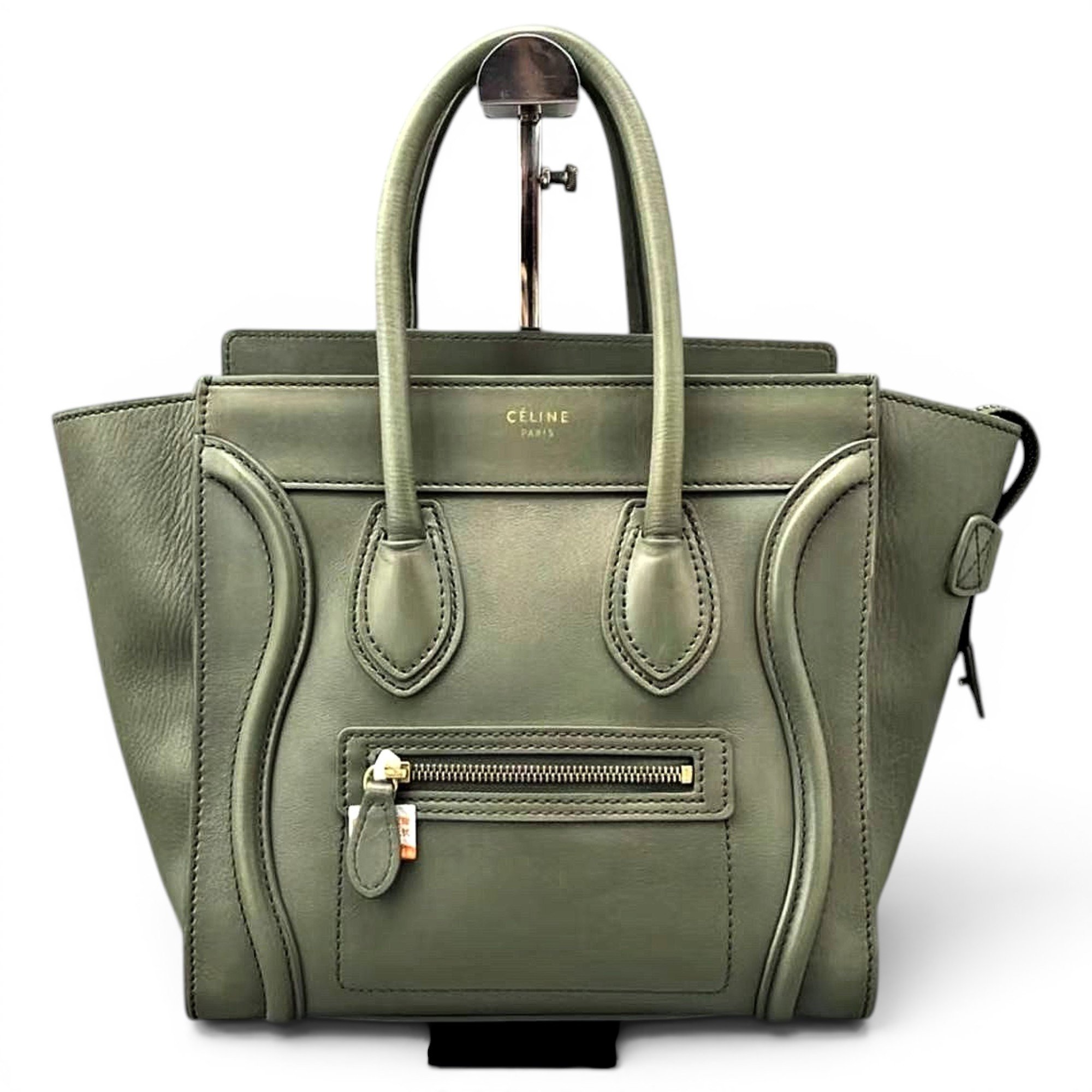 Celine Luggage leather tote