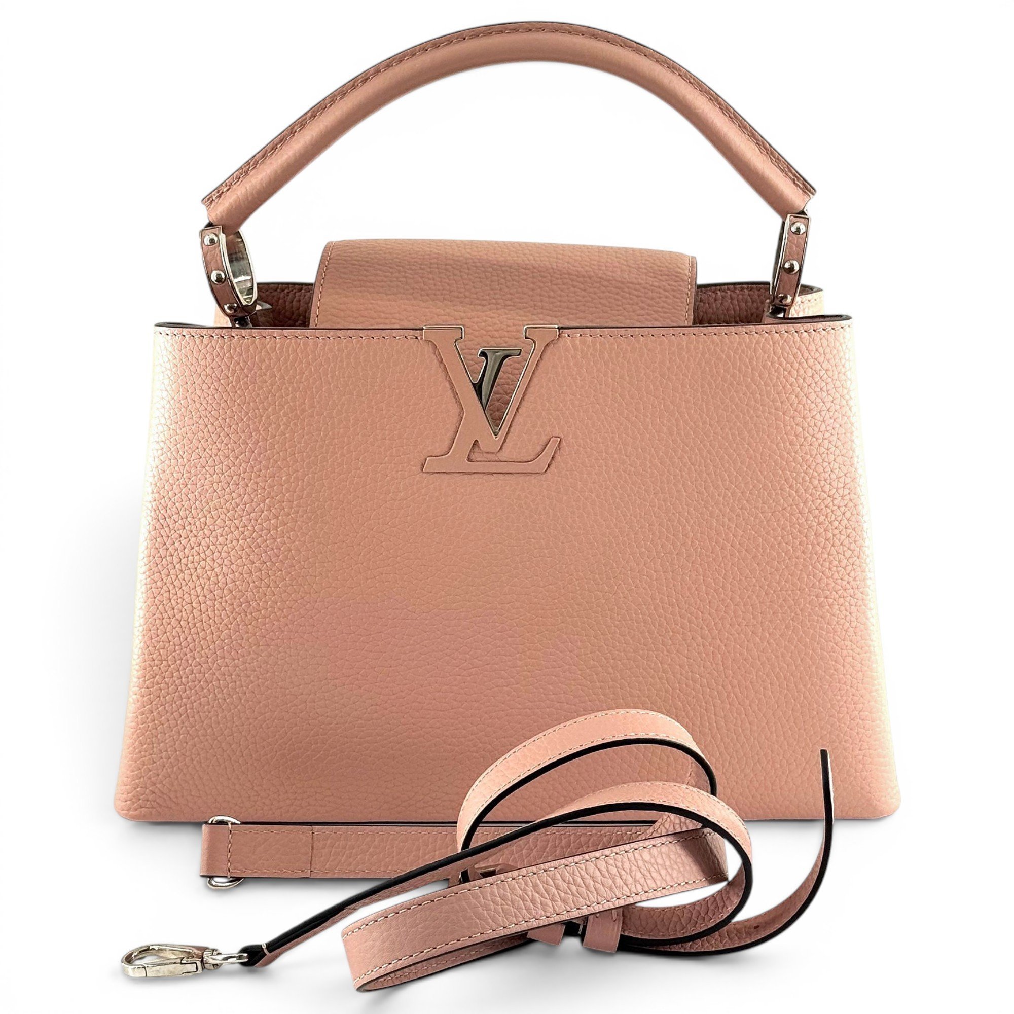Capucines leather handbag