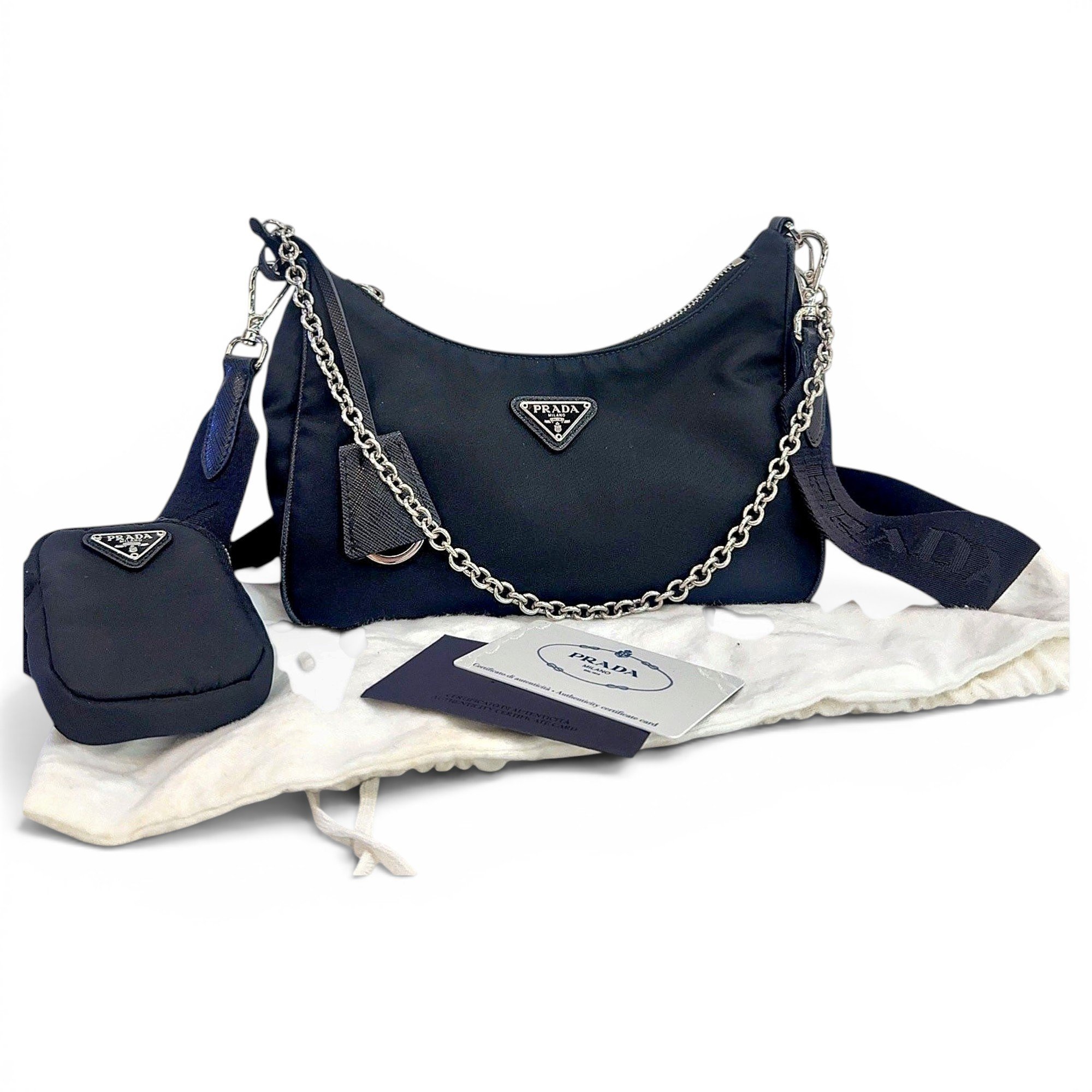 Re-Edition 2005 cloth handbag