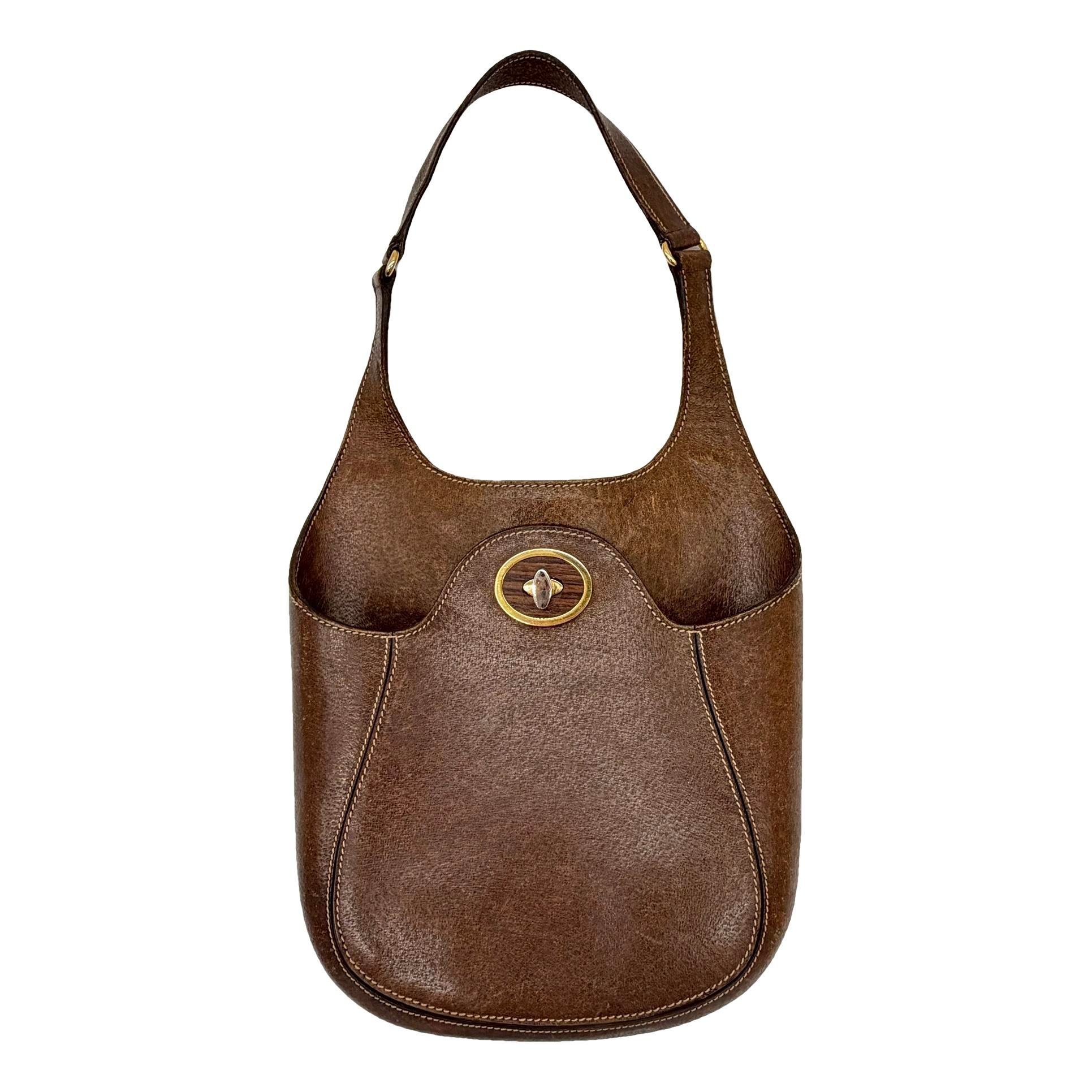 Leather handbag