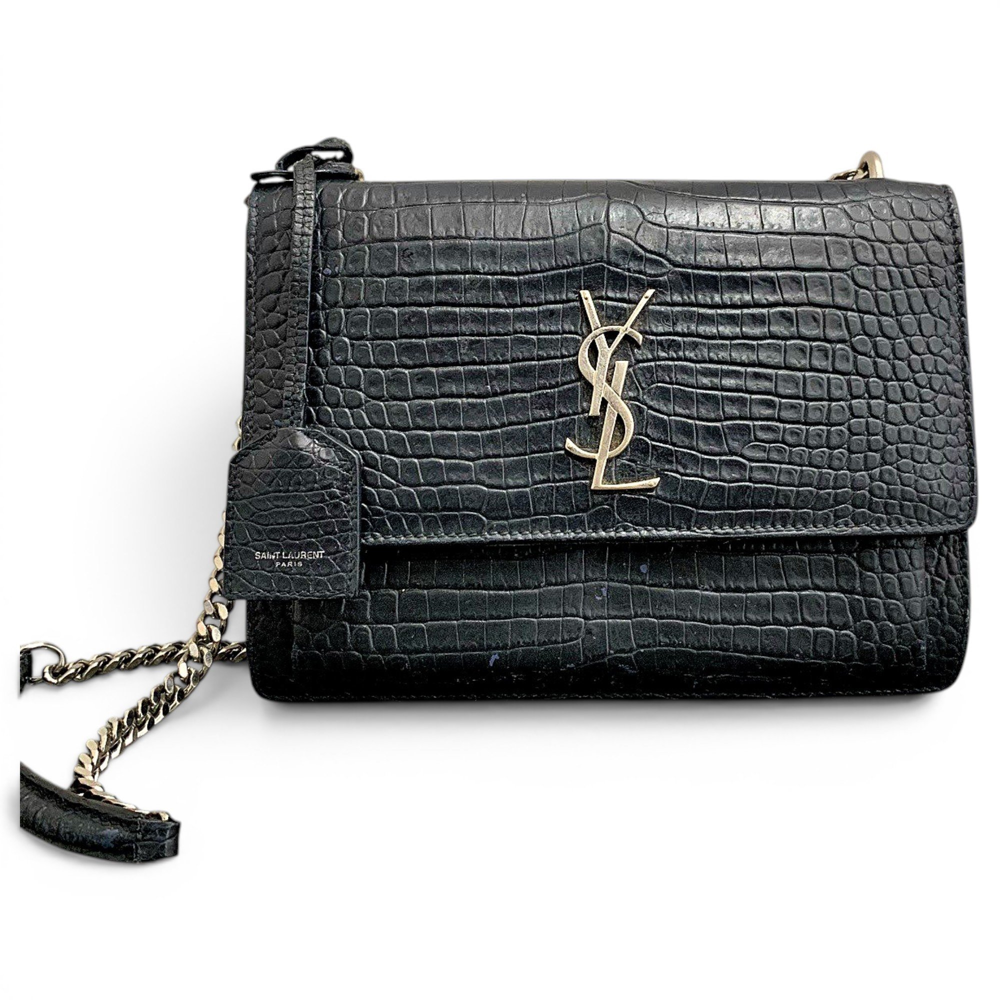 Sunset leather handbag