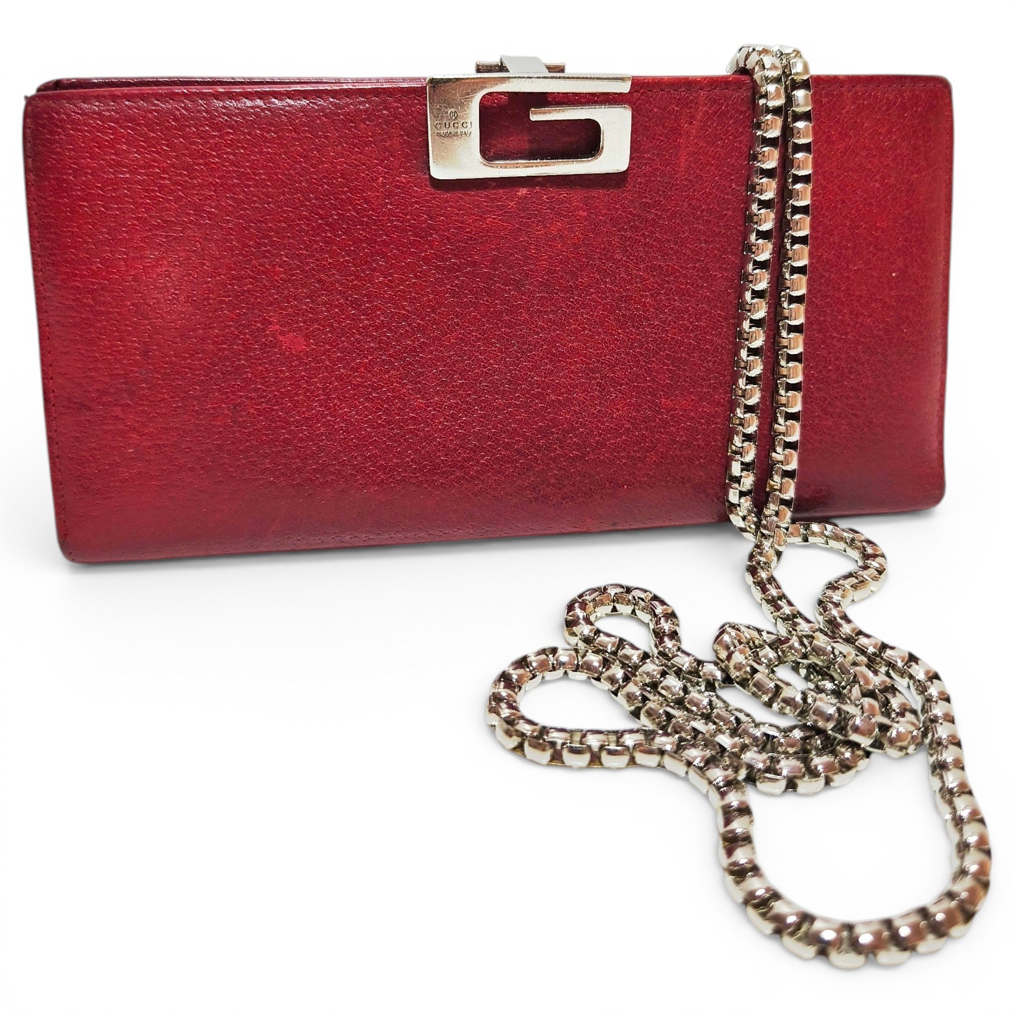 Leather crossbody bag