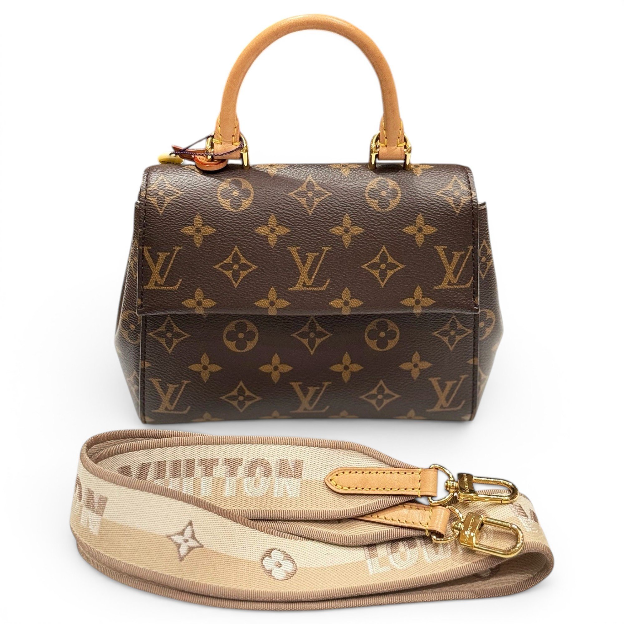Cluny leather handbag