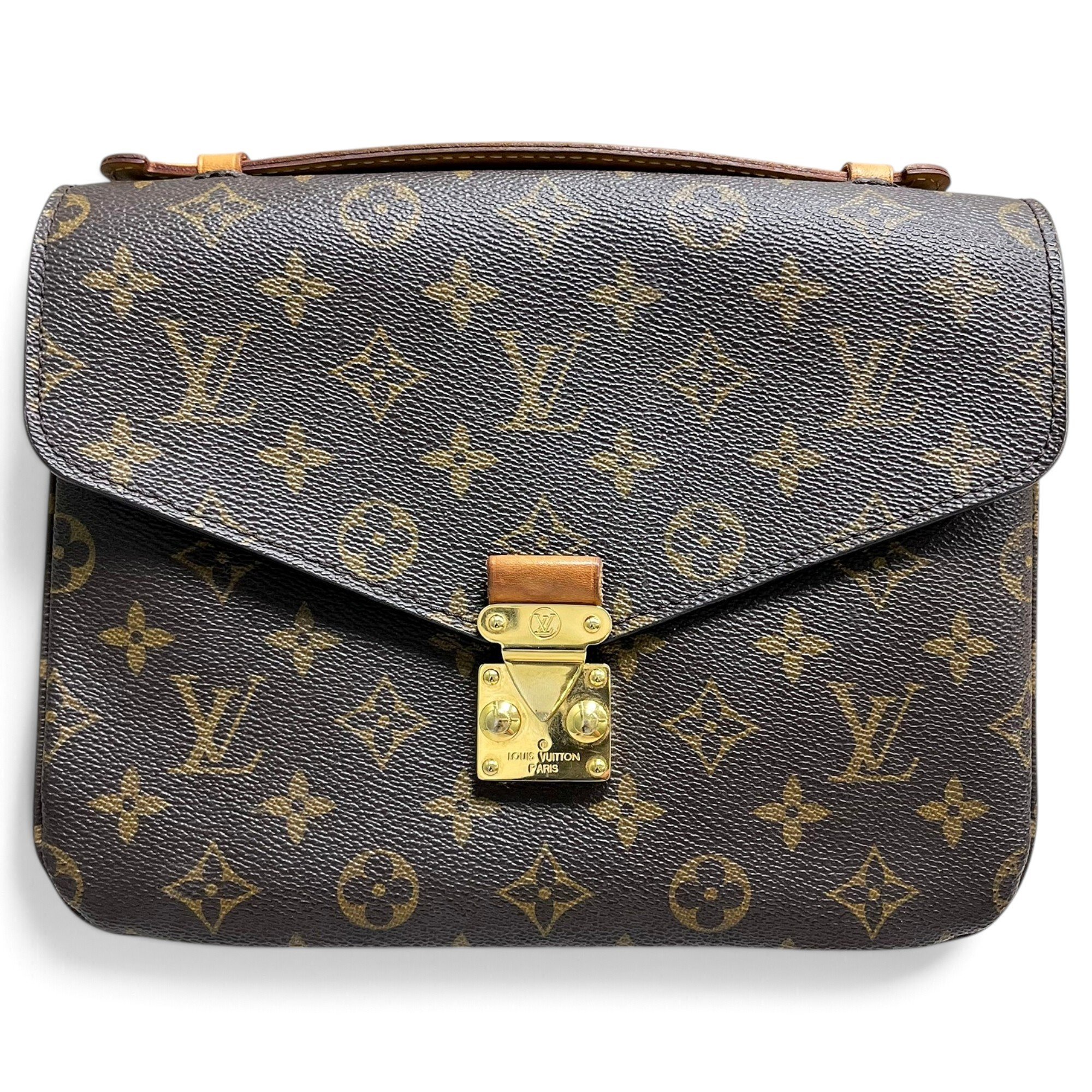 Metis leather handbag