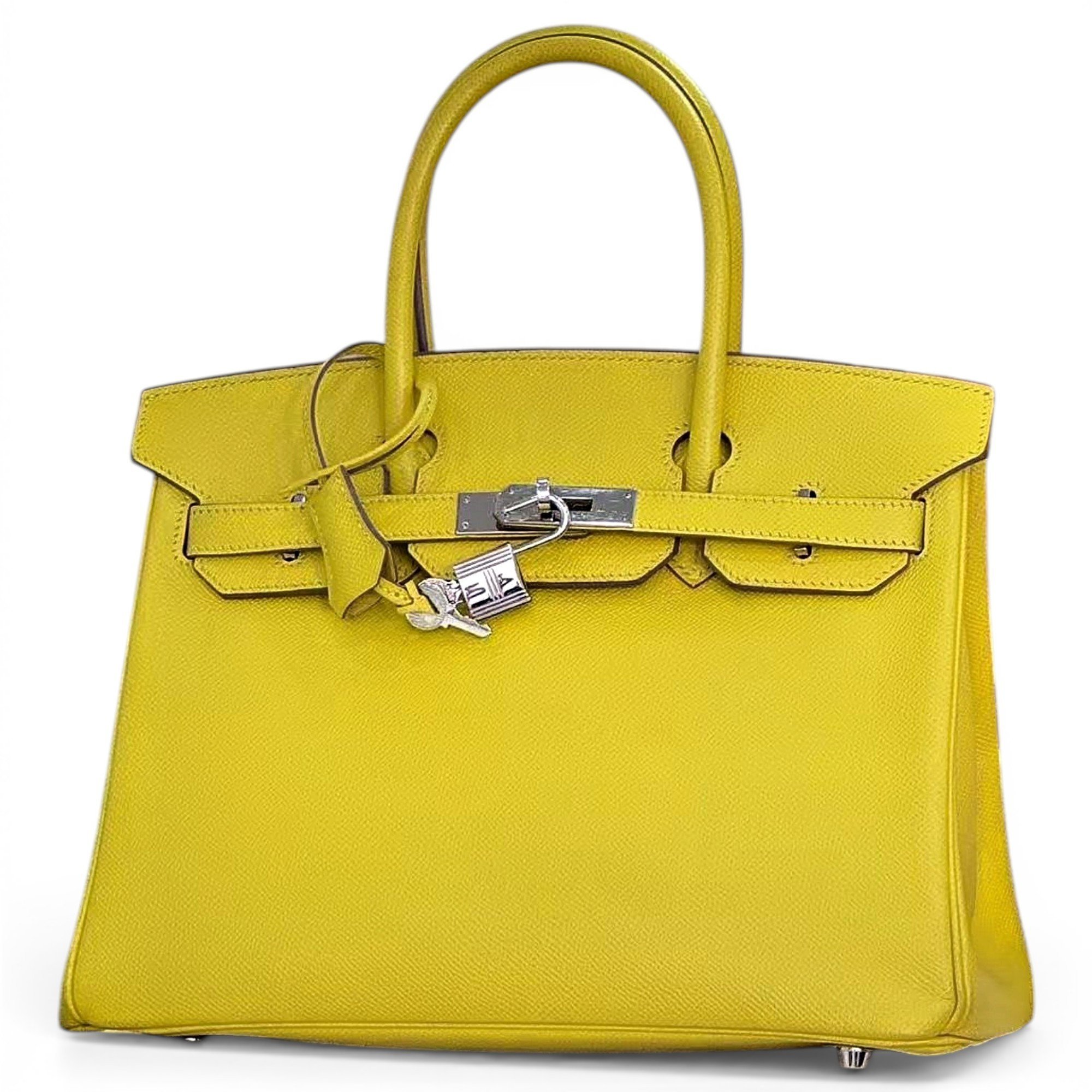 Birkin 30 leather handbag