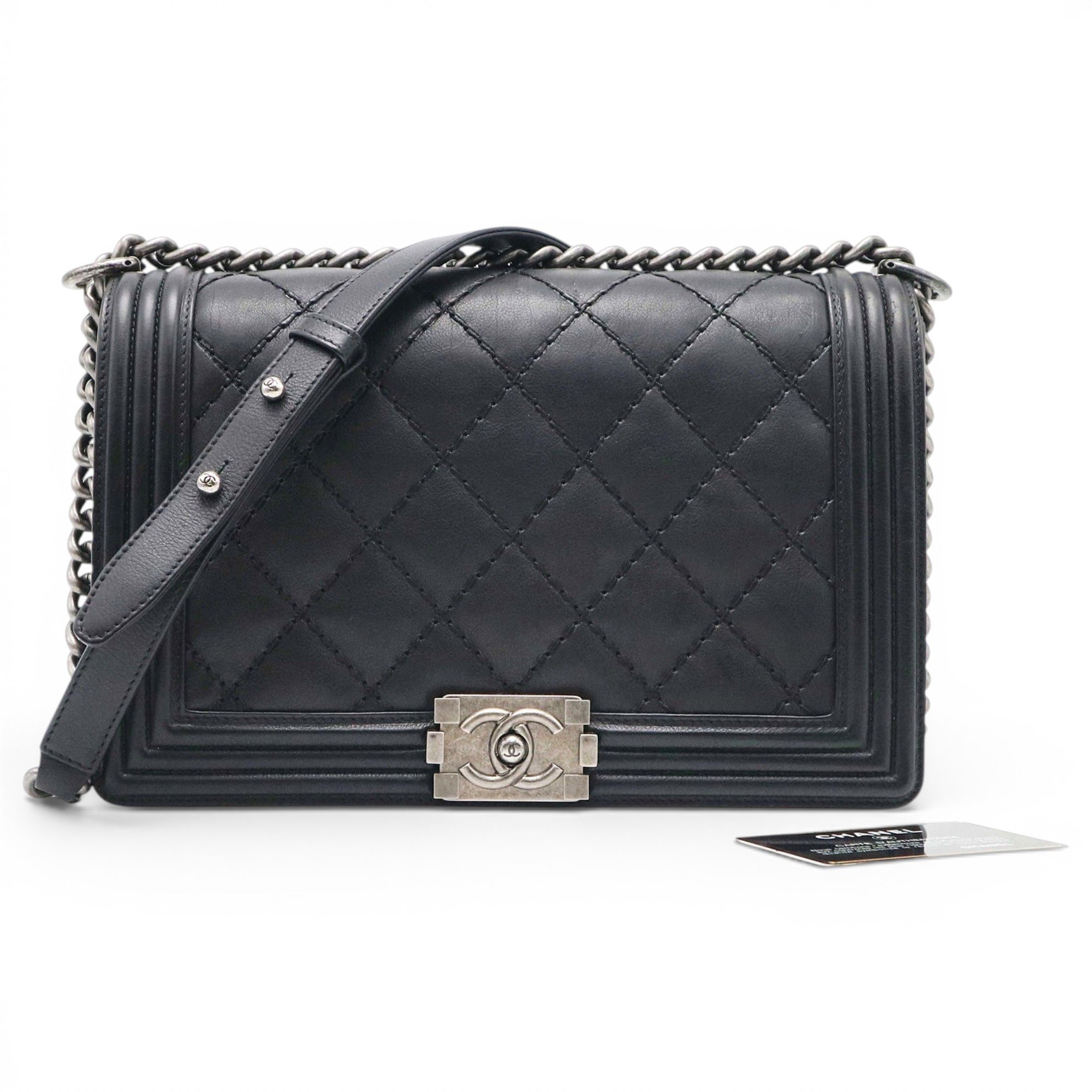 Boy leather handbag