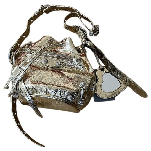 Le Cagole leather handbag