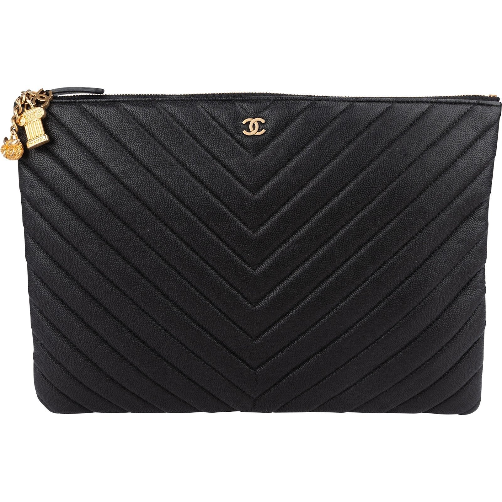 Timeless/Classique leather clutch bag