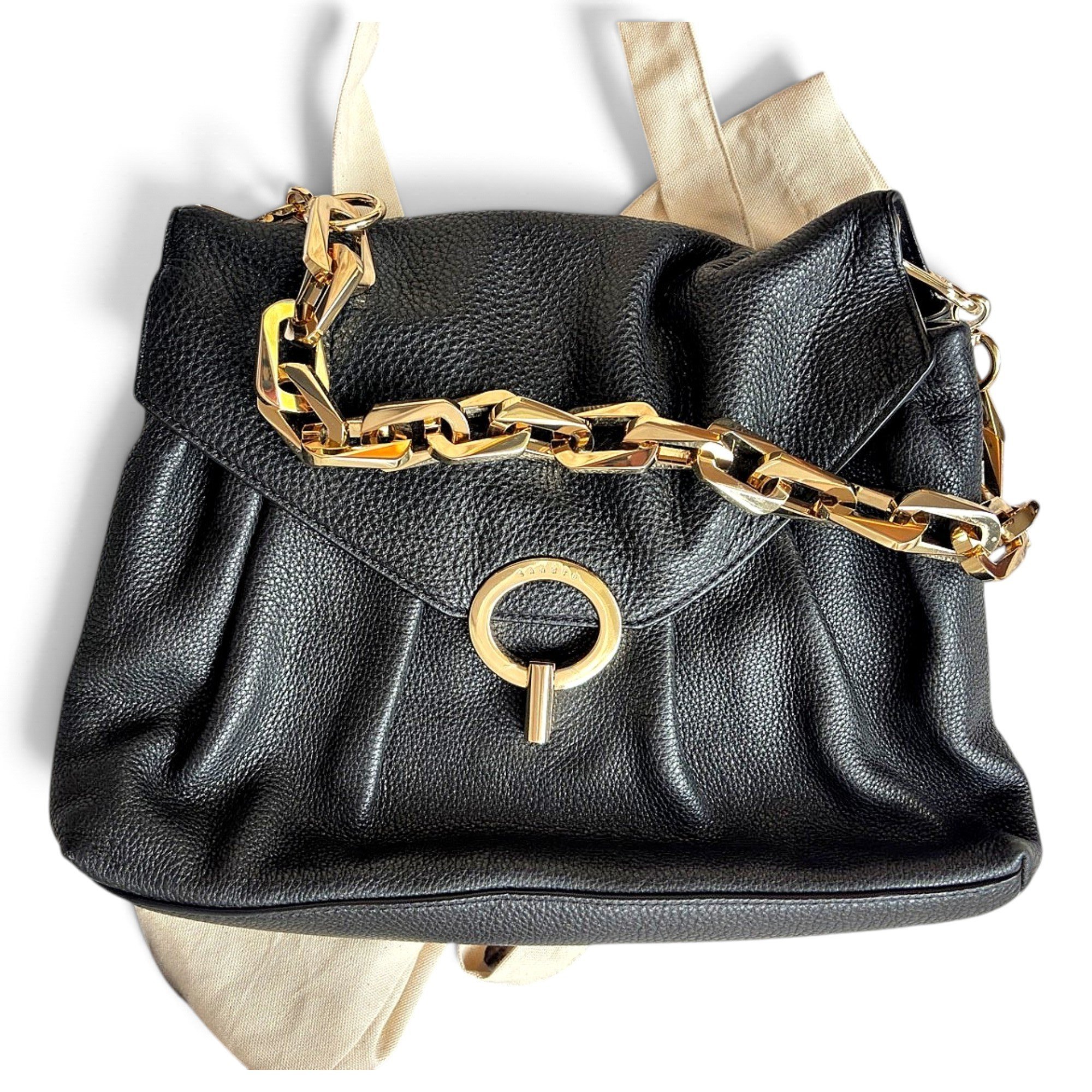 Yza leather handbag