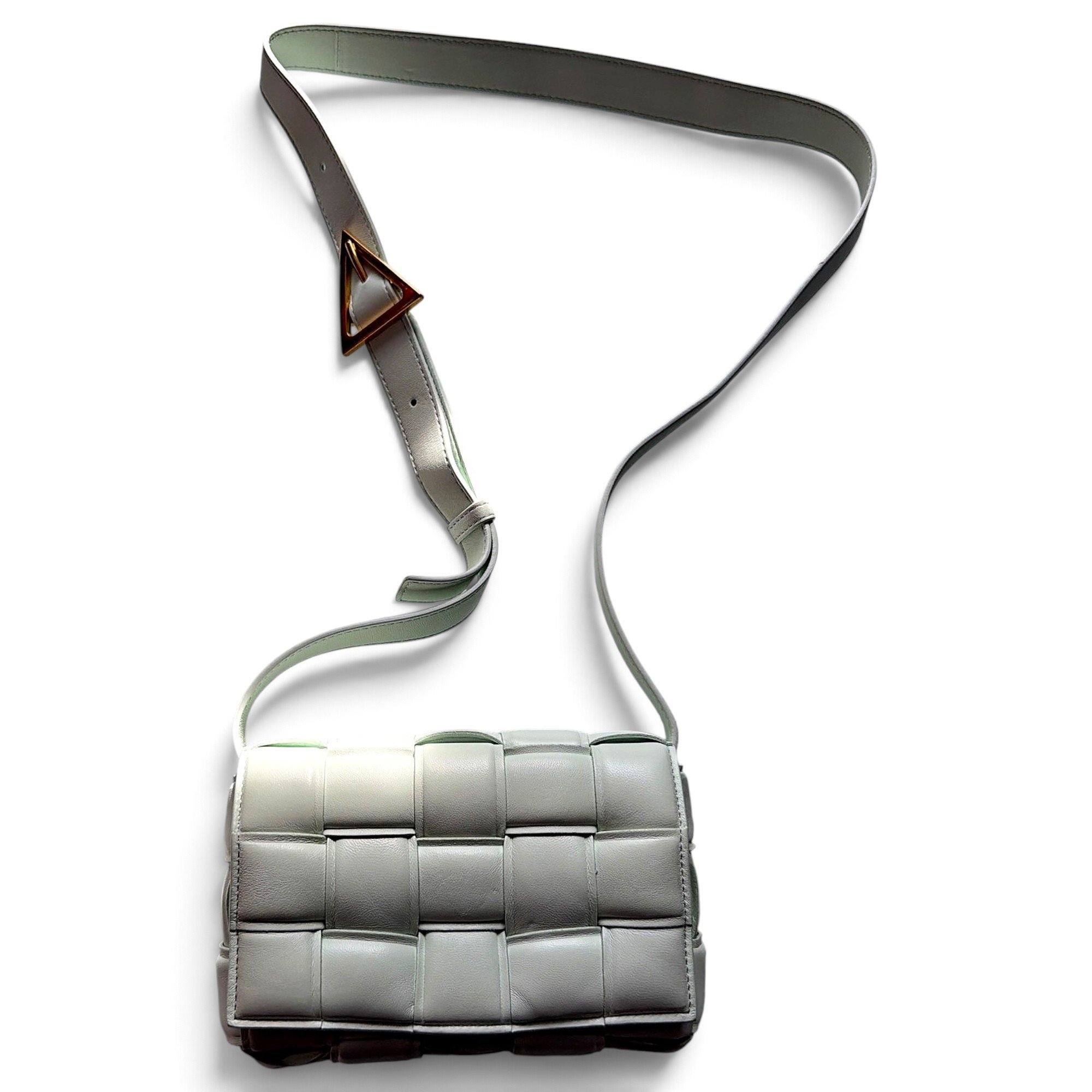 Cassette Padded leather crossbody bag