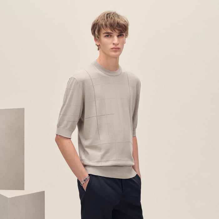 Mastic "Jeu De Points Sellier" Crewneck Sweater