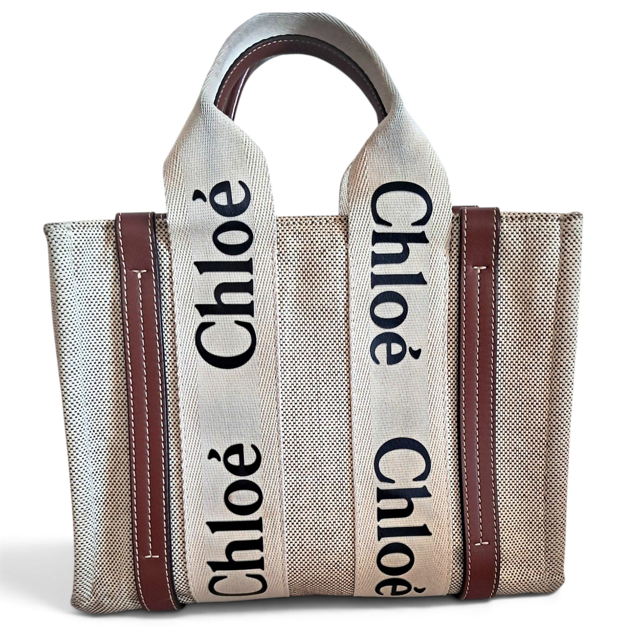 Woody cloth tote