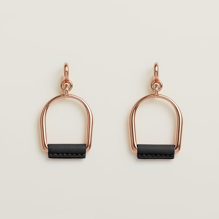Heritage Equestre Etrier earrings, large model